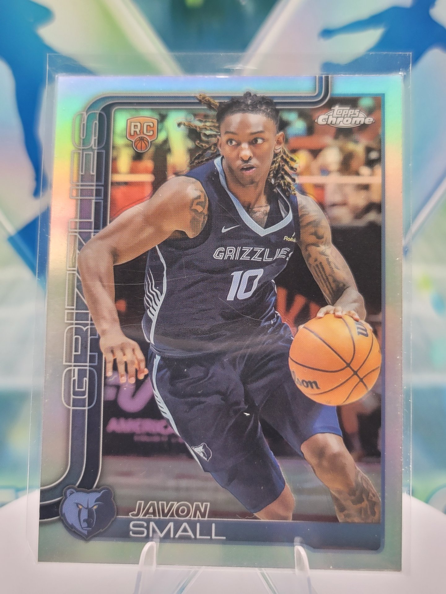 2025 Topps Topps Chrome Javon Small — 2025 Topps Topps Chrome Refractor Javon Small Rookie