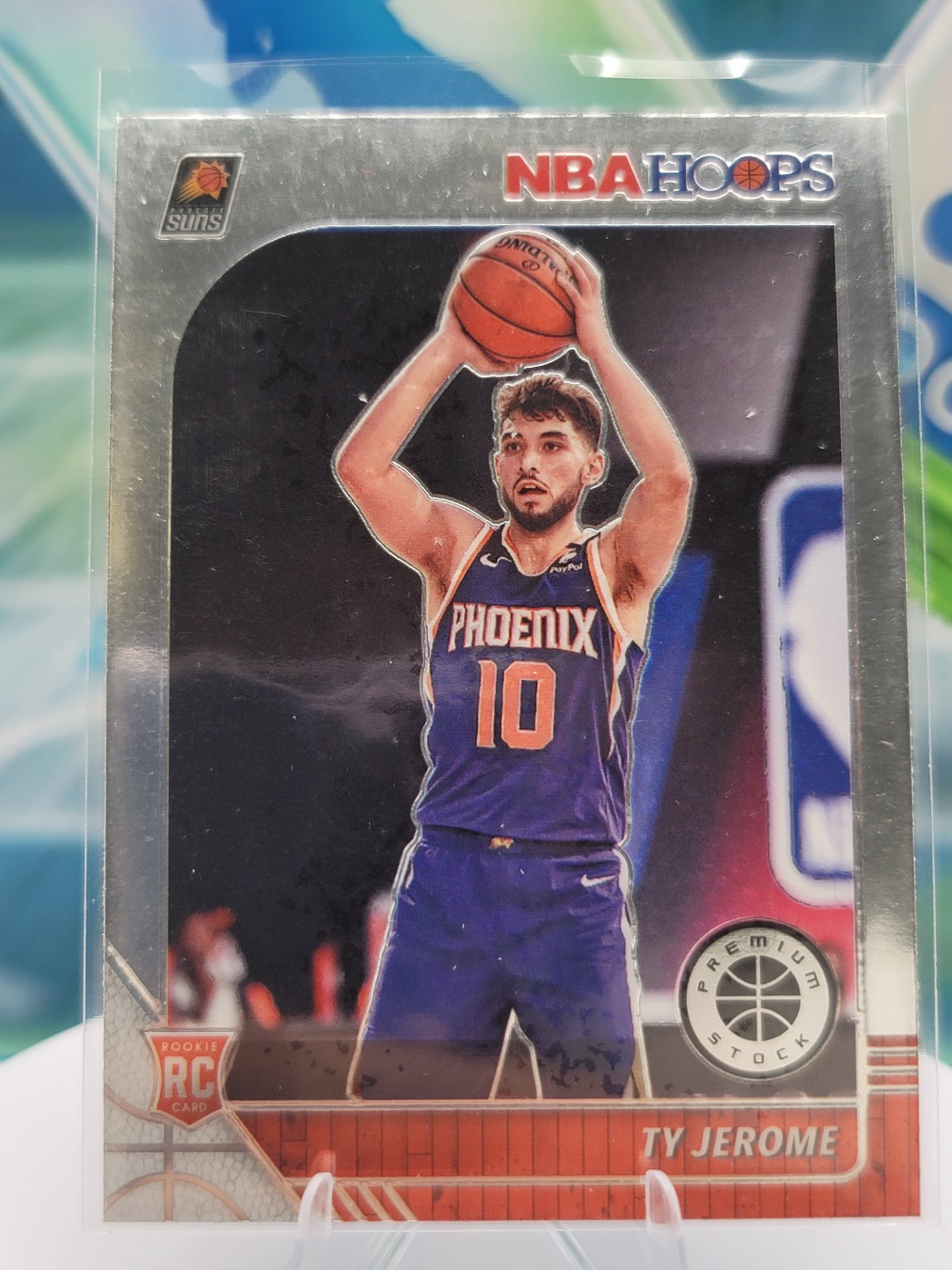 2020 Panini NBA Hoops Ty Jerome — 2020 Panini NBA Hoops Premium Stock Ty Jerome Rookie