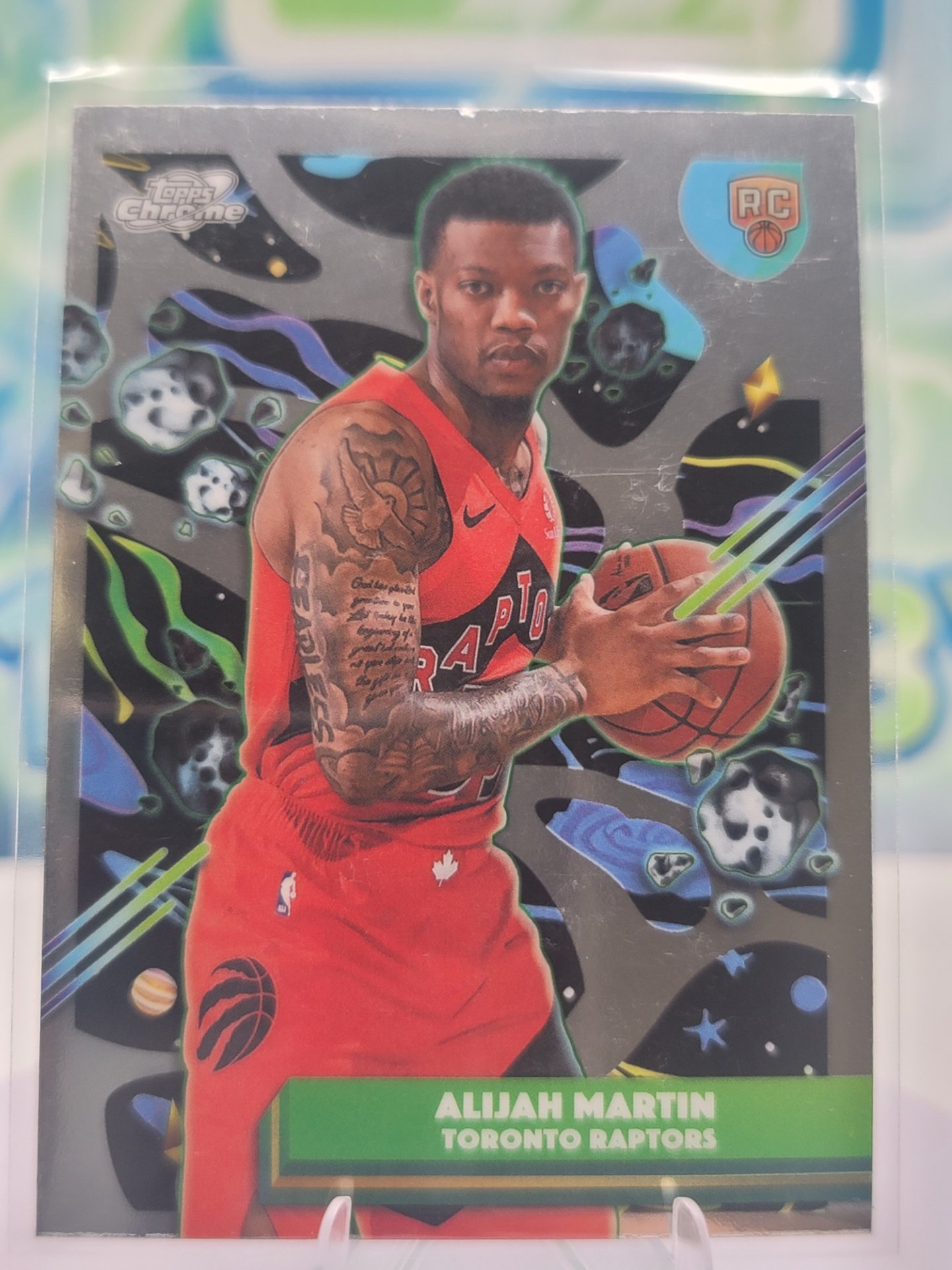 2026 Topps Cosmic Chrome Alijah Martin — 2026 Topps Cosmic Chrome Alijah Martin Rookie