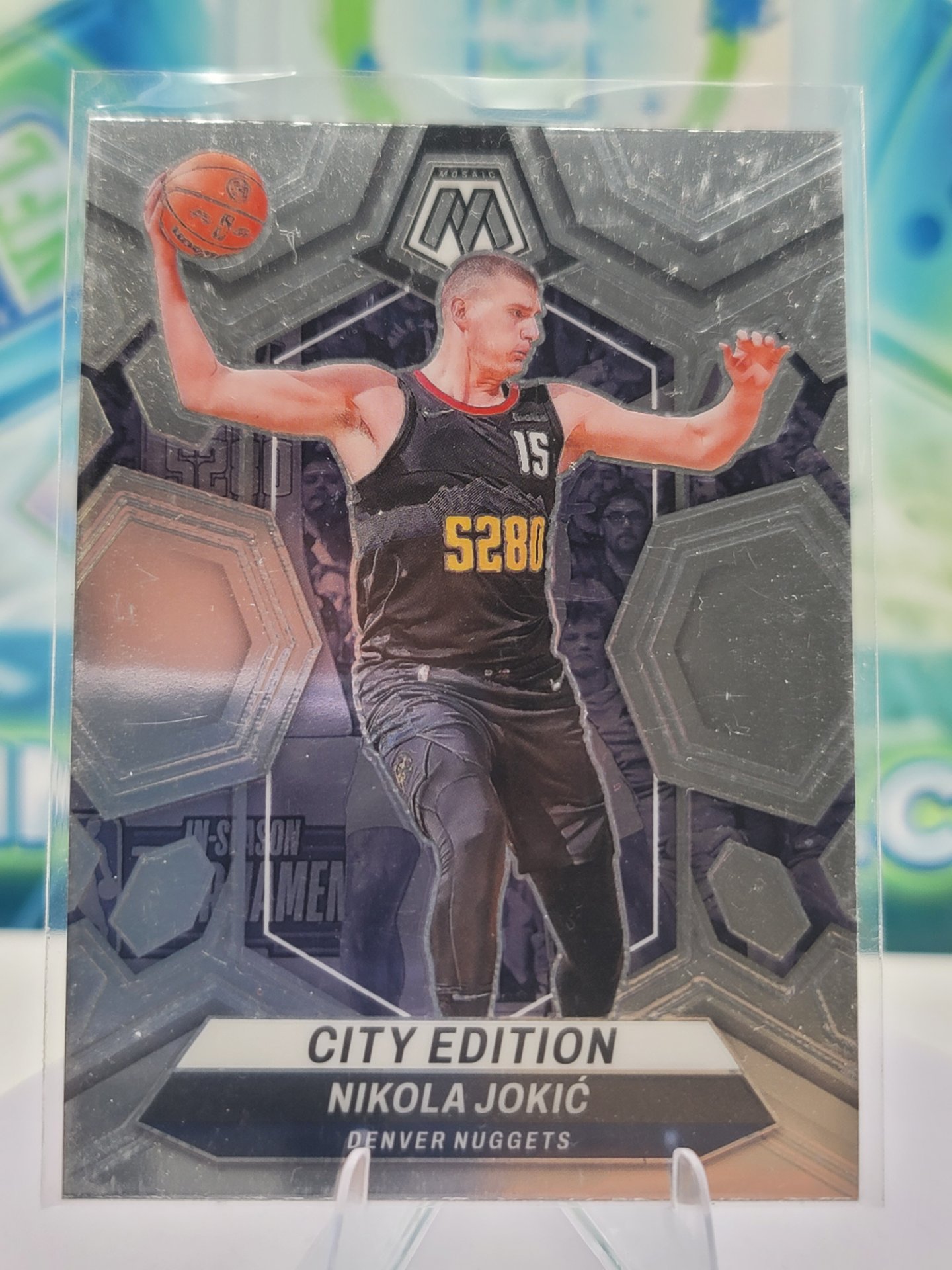 2024 Panini Mosaic Nikola Jokic — 2024 Panini Mosaic City Edition Nikola Jokic