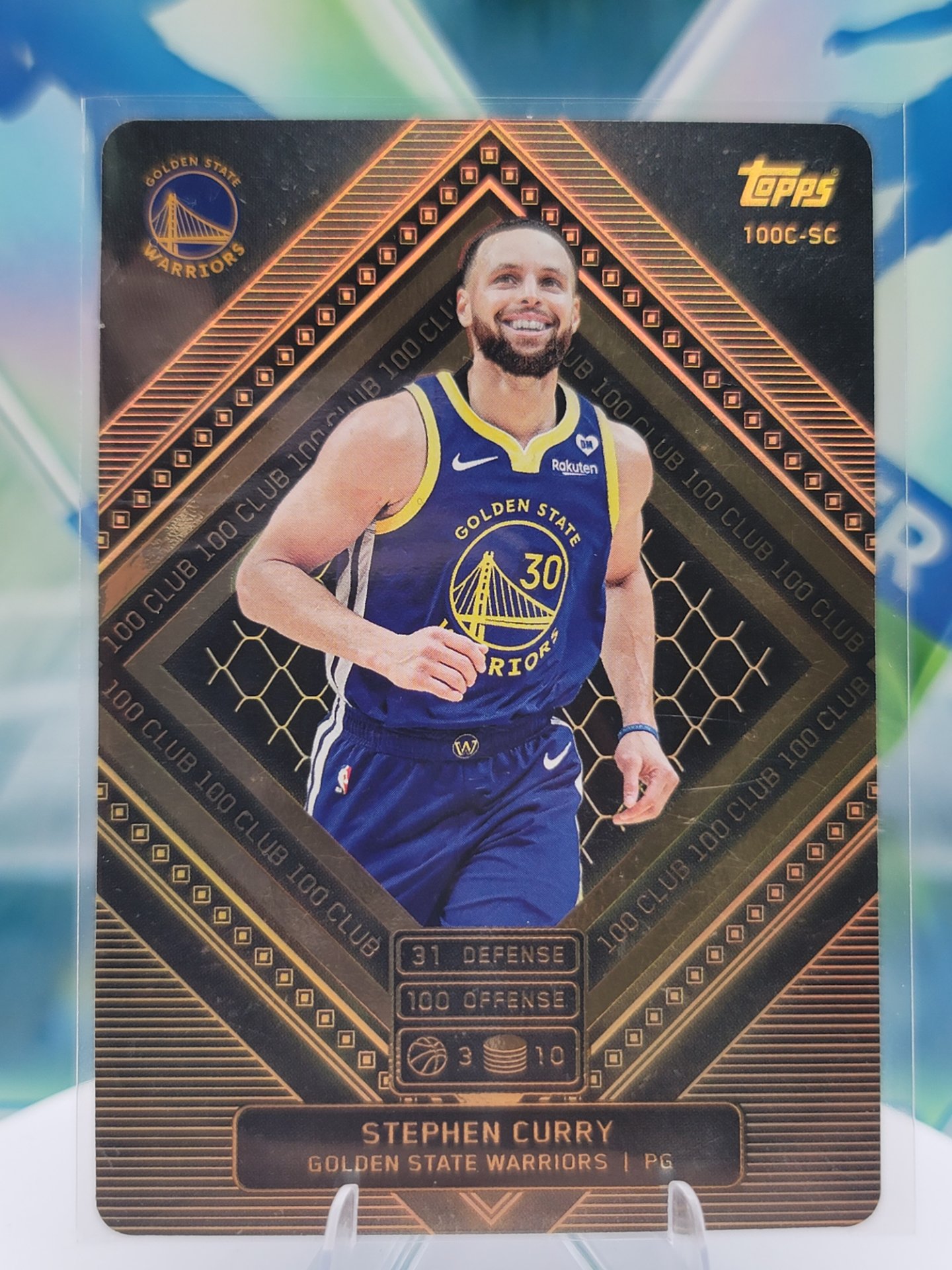 2025 Topps Match Attax Stephen Curry — 2025 Topps Match Attax 100 Club Stephen Curry