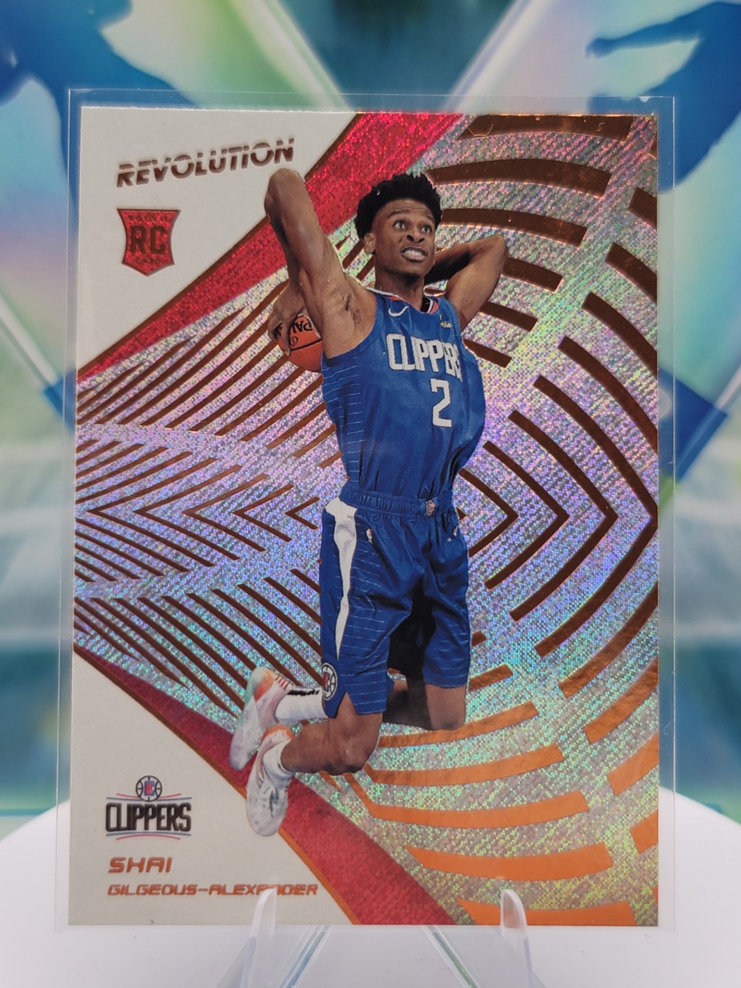 2019 Panini Revolution Shai Gilgeous-Alexander — 2019 Panini Revolution Base Shai Gilgeous-Alexander Rookie