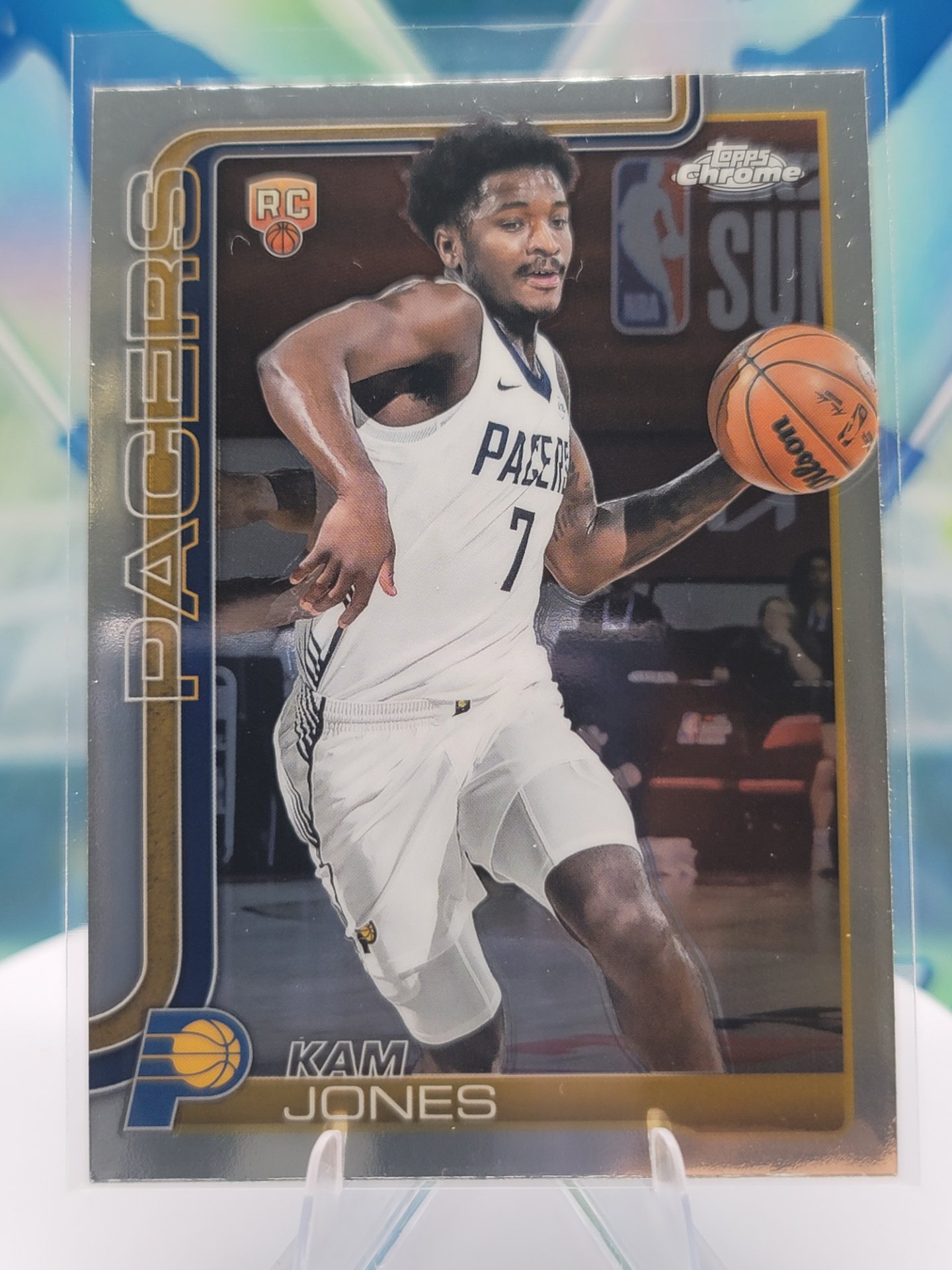 2025 Topps Topps Chrome Kam Jones — 2025 Topps Topps Chrome Base Kam Jones Rookie