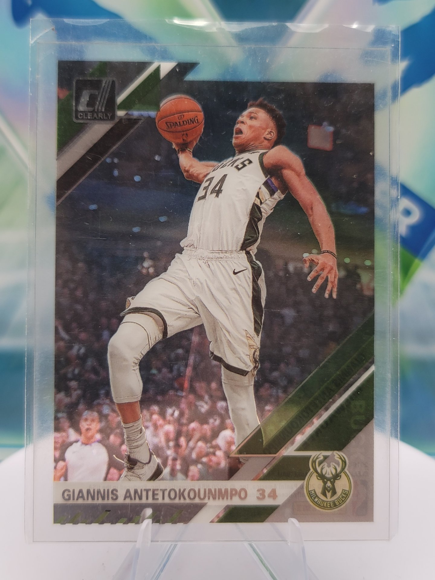 2020 Panini Donruss Giannis Antetokounmpo — 2020 Panini Donruss Clearly Giannis Antetokounmpo