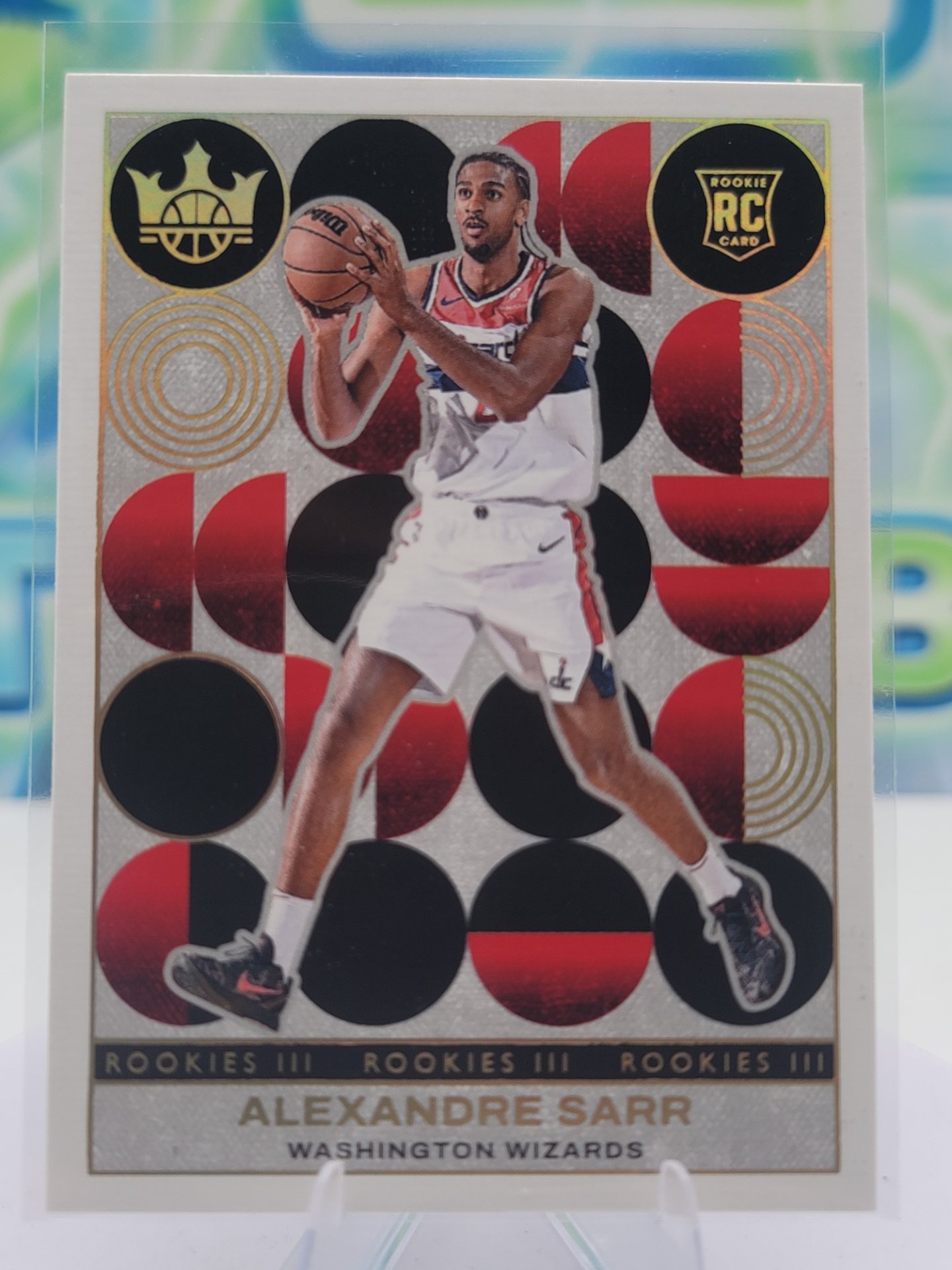 2025 Panini Court Kings Alexandre Sarr — 2025 Panini Court Kings Rookie III Alexandre Sarr Rookie