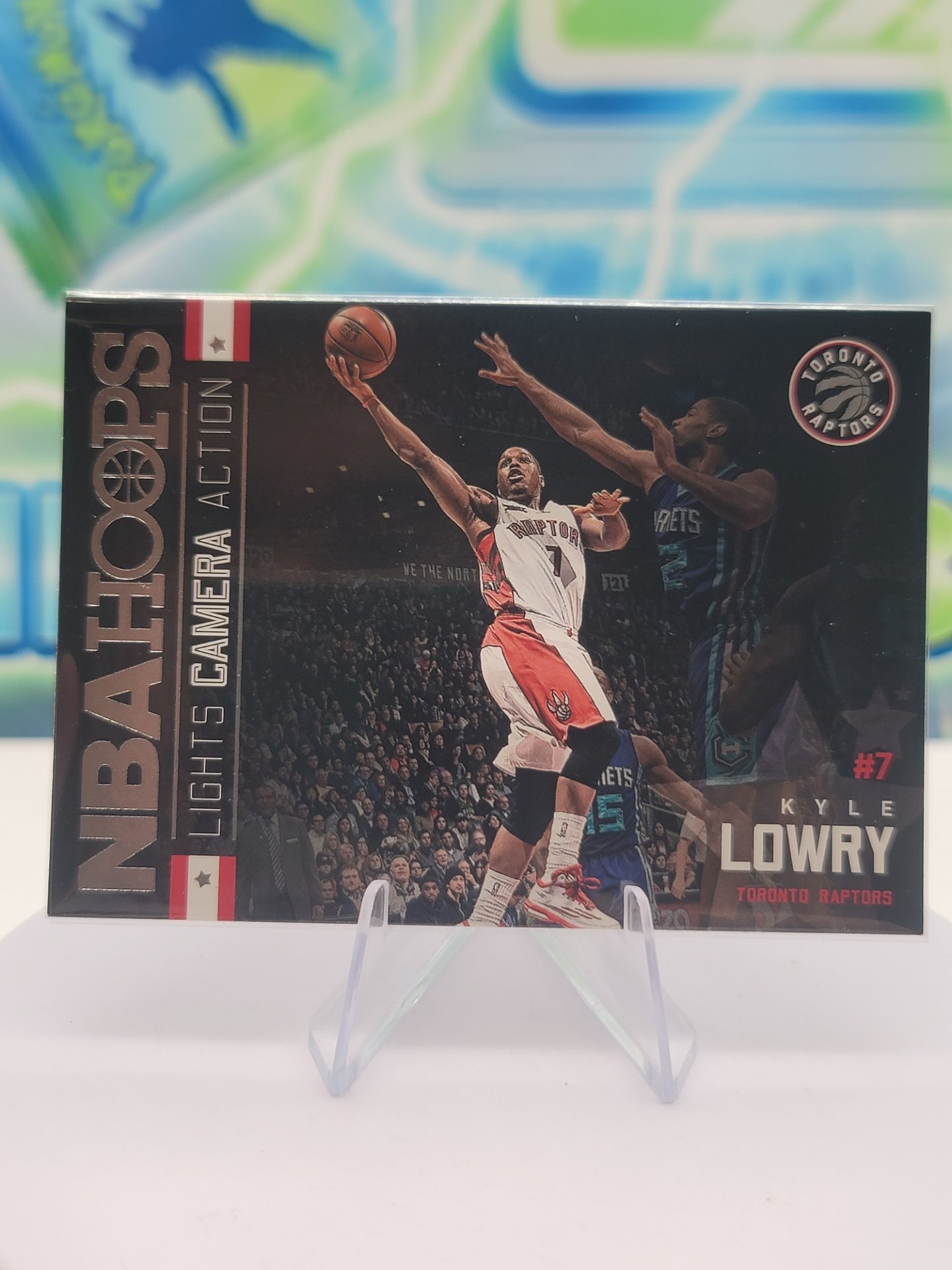 2016 Panini NBA Hoops Kyle Lowry — 2016 Panini NBA Hoops Light Camera Action Kyle Lowry