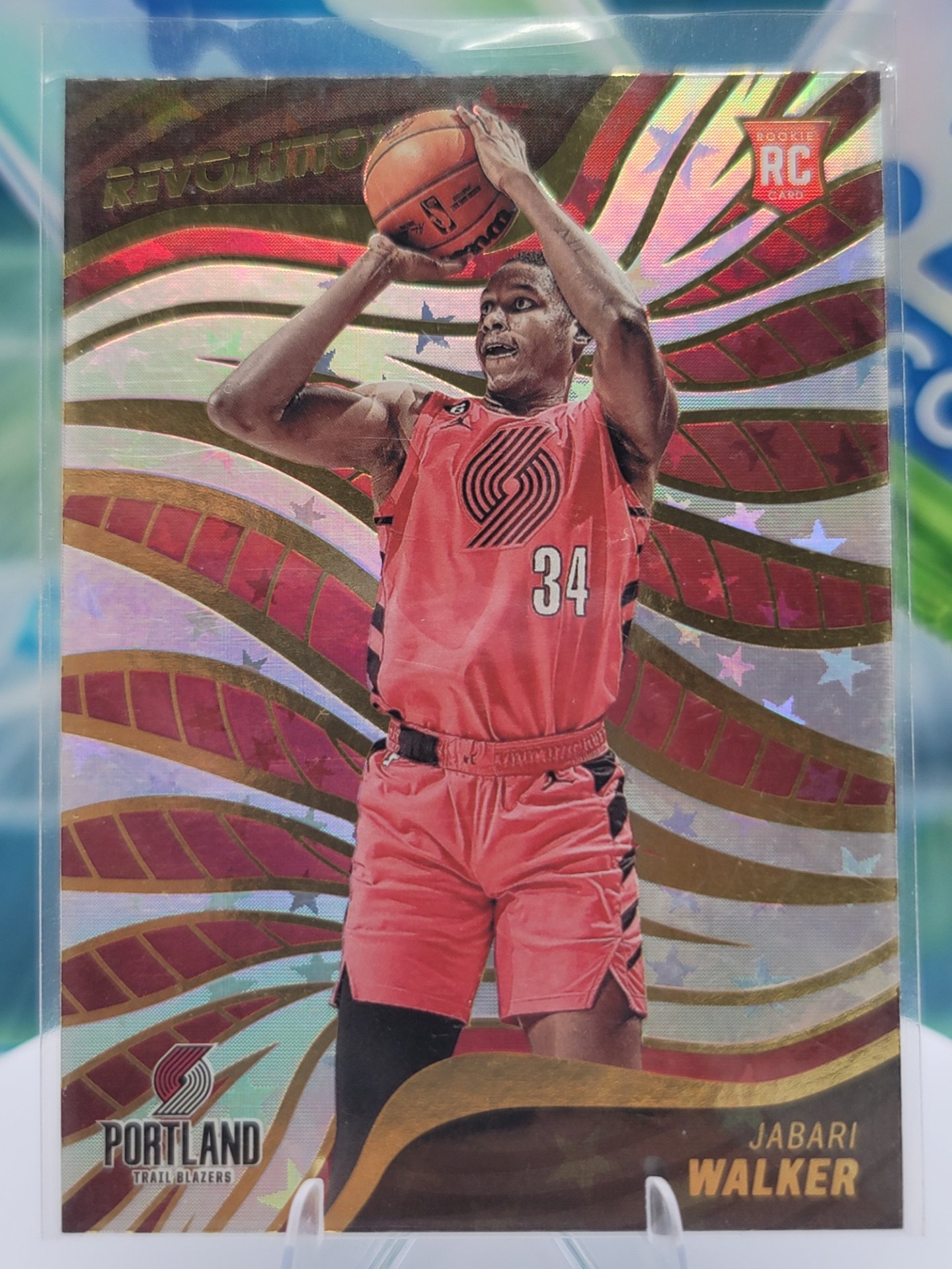 2023 Panini Revolution Jabari Walker — 2023 Panini Revolution Astro Jabari Walker Rookie