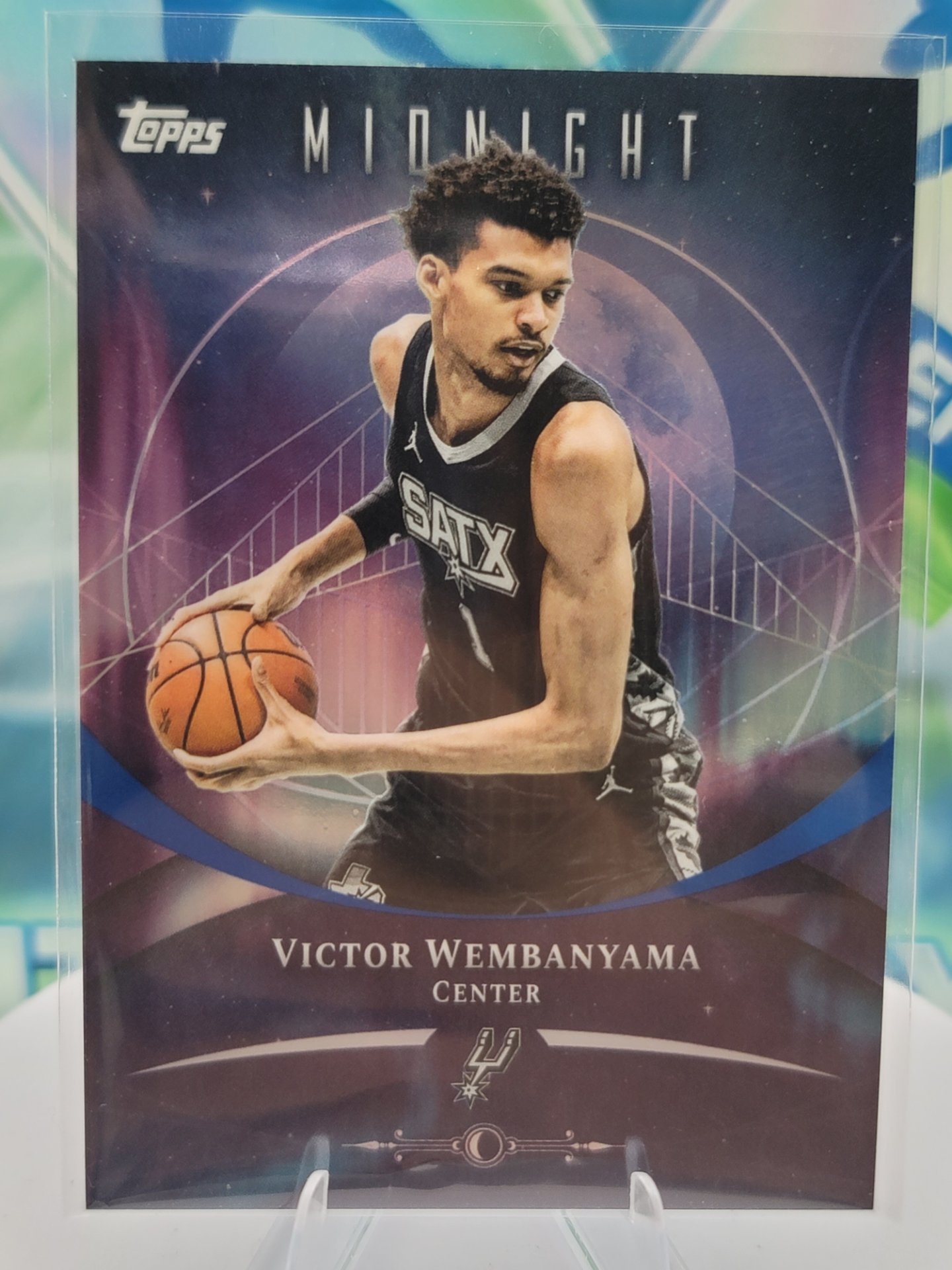 2025 Topps Topps Flagship Victor Wembanyama — 2025 Topps Topps Flagship Midnight Victor Wembanyama