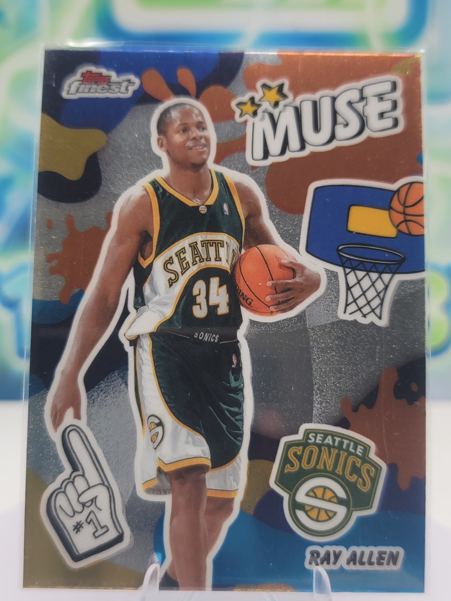 2026 Topps Topps Finest Ray Allen  — 2026 Topps Topps Finest Muse Ray Allen