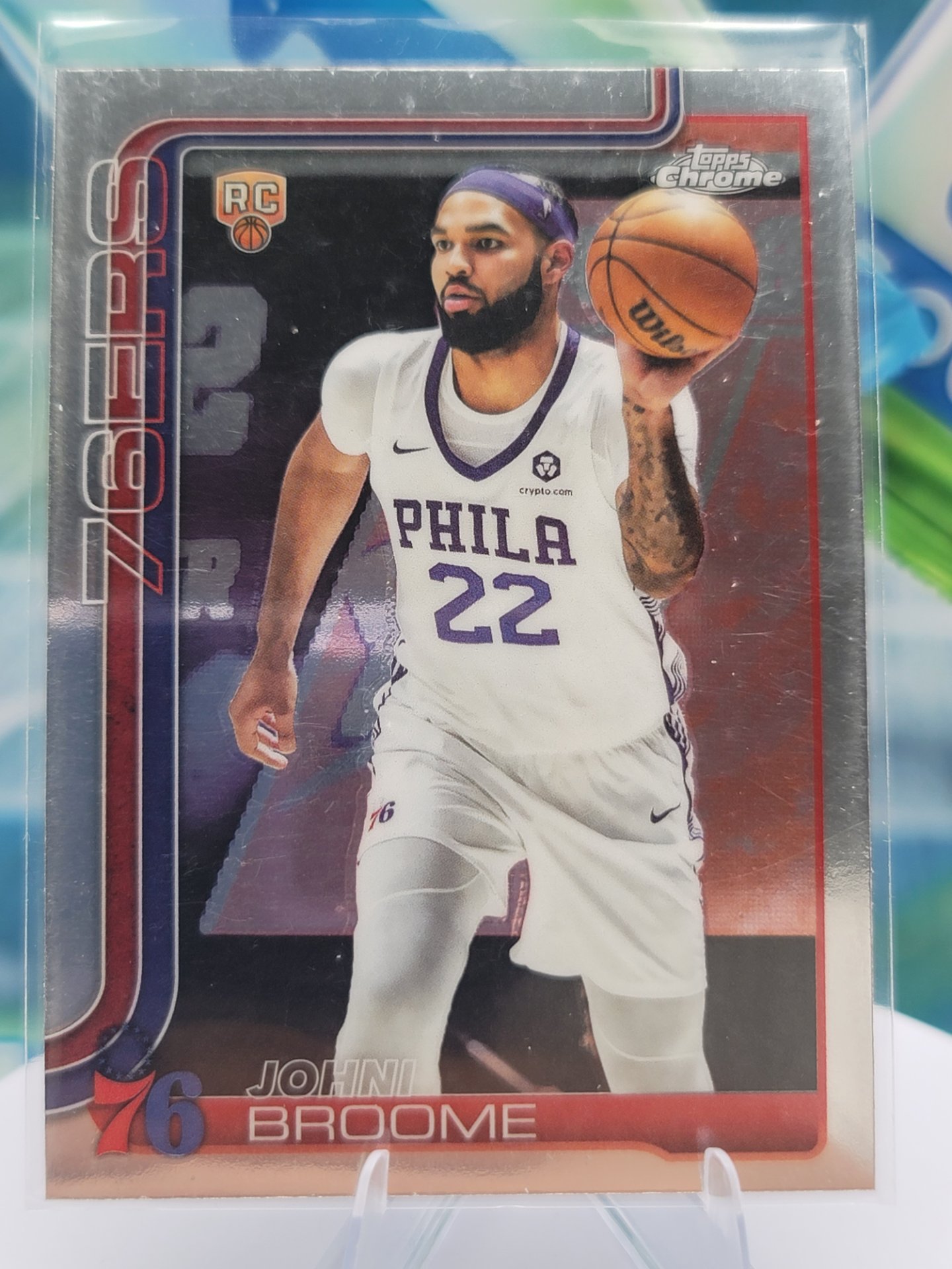 2025 Topps Topps Chrome Johni Broome — 2025 Topps Topps Chrome Base Johni Broome Rookie