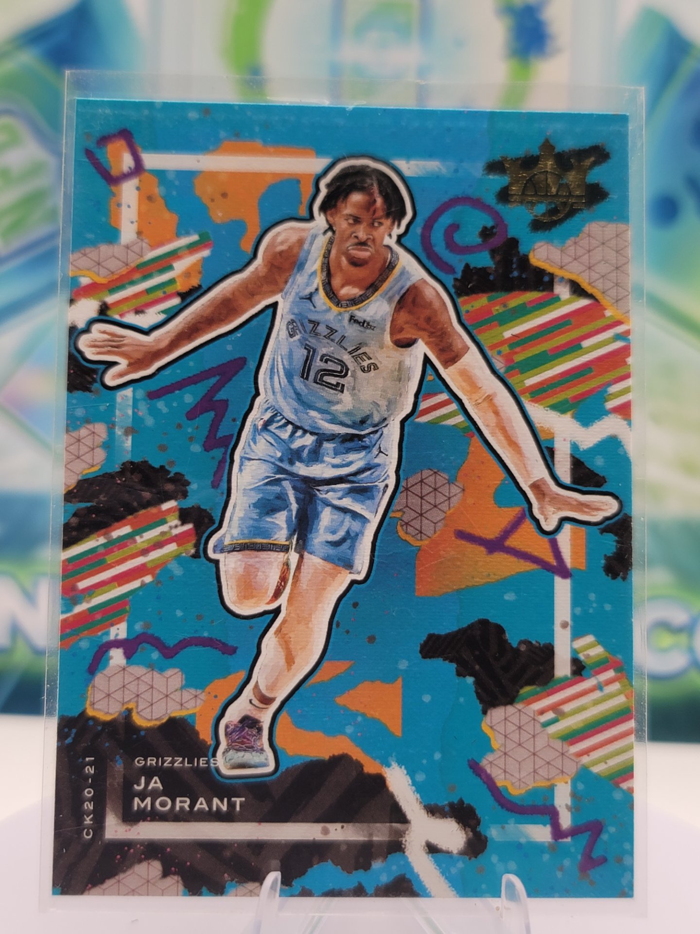 2021 Panini Court Kings Ja Morant — 2021 Panini Court Kings Base Ja Morant