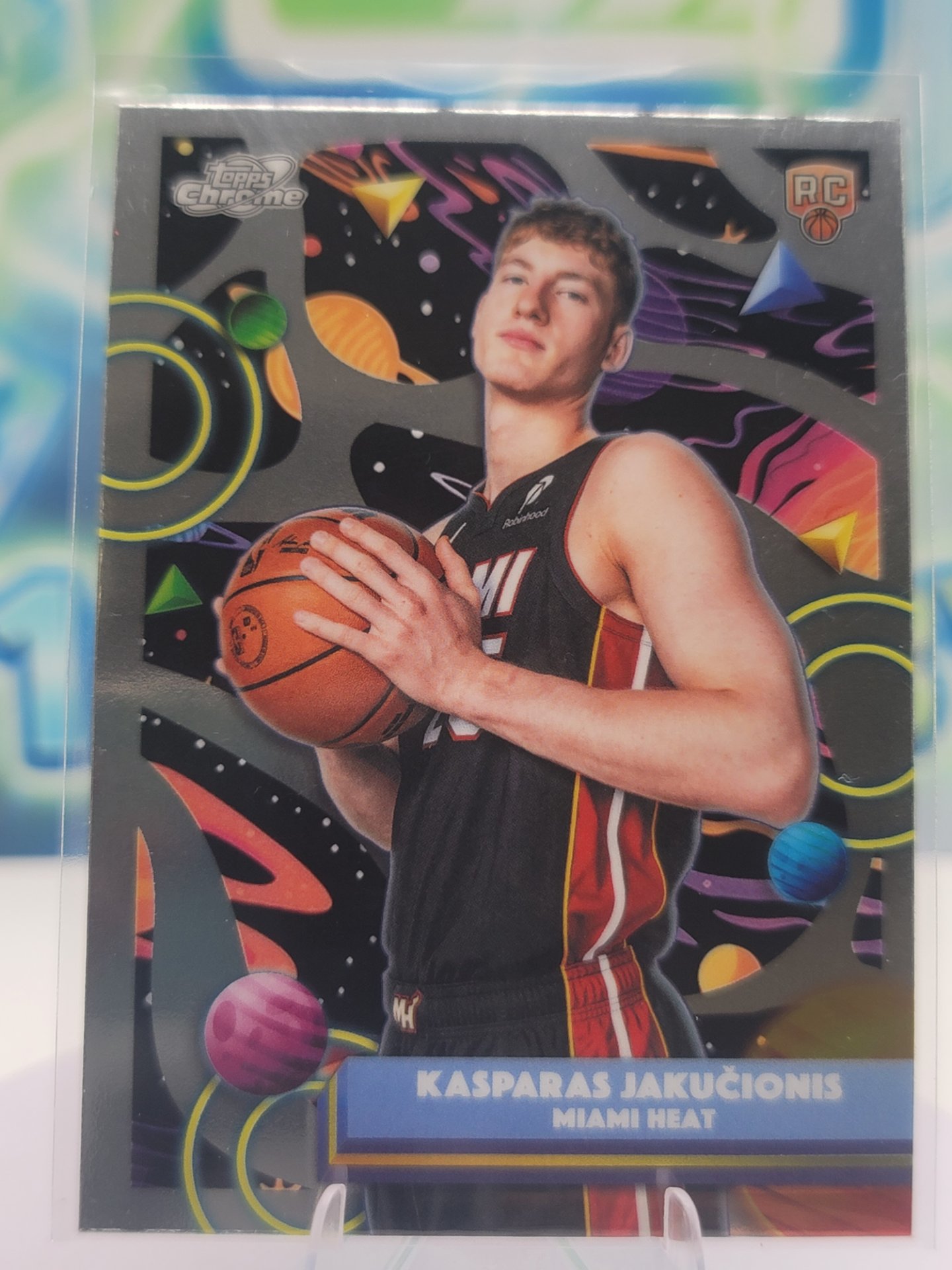 2026 Topps Cosmic Chrome Kasparas Jakucionis — 2026 Topps Cosmic Chrome Kasparas Jakucionis Rookie