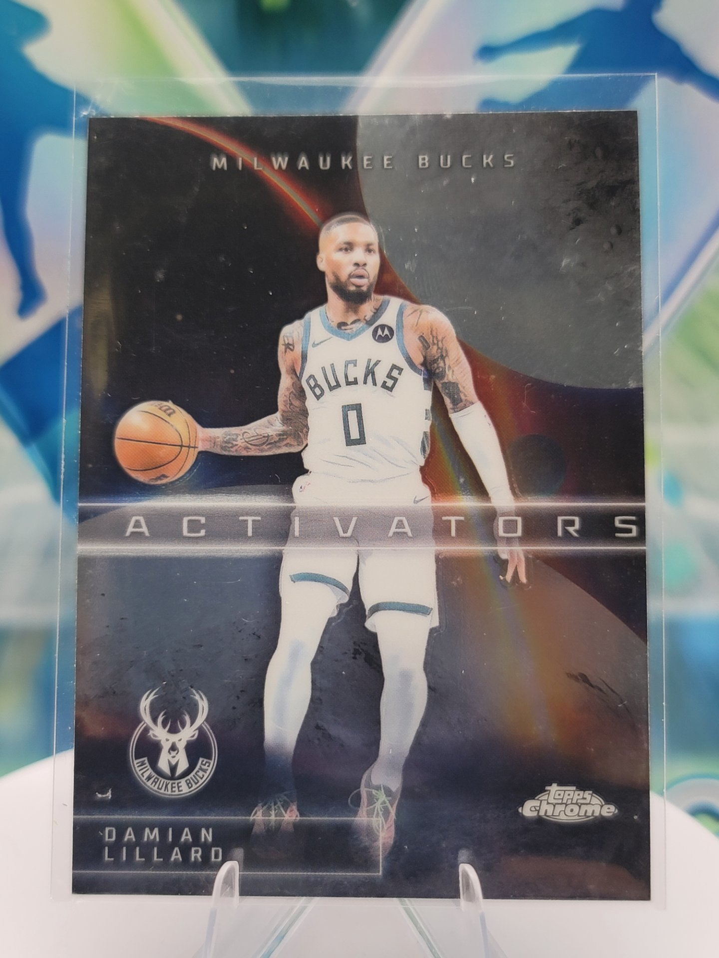 2025 Topps Topps Chrome Damian Lillard — 2025 Topps Topps Chrome Activators Damian Lillard