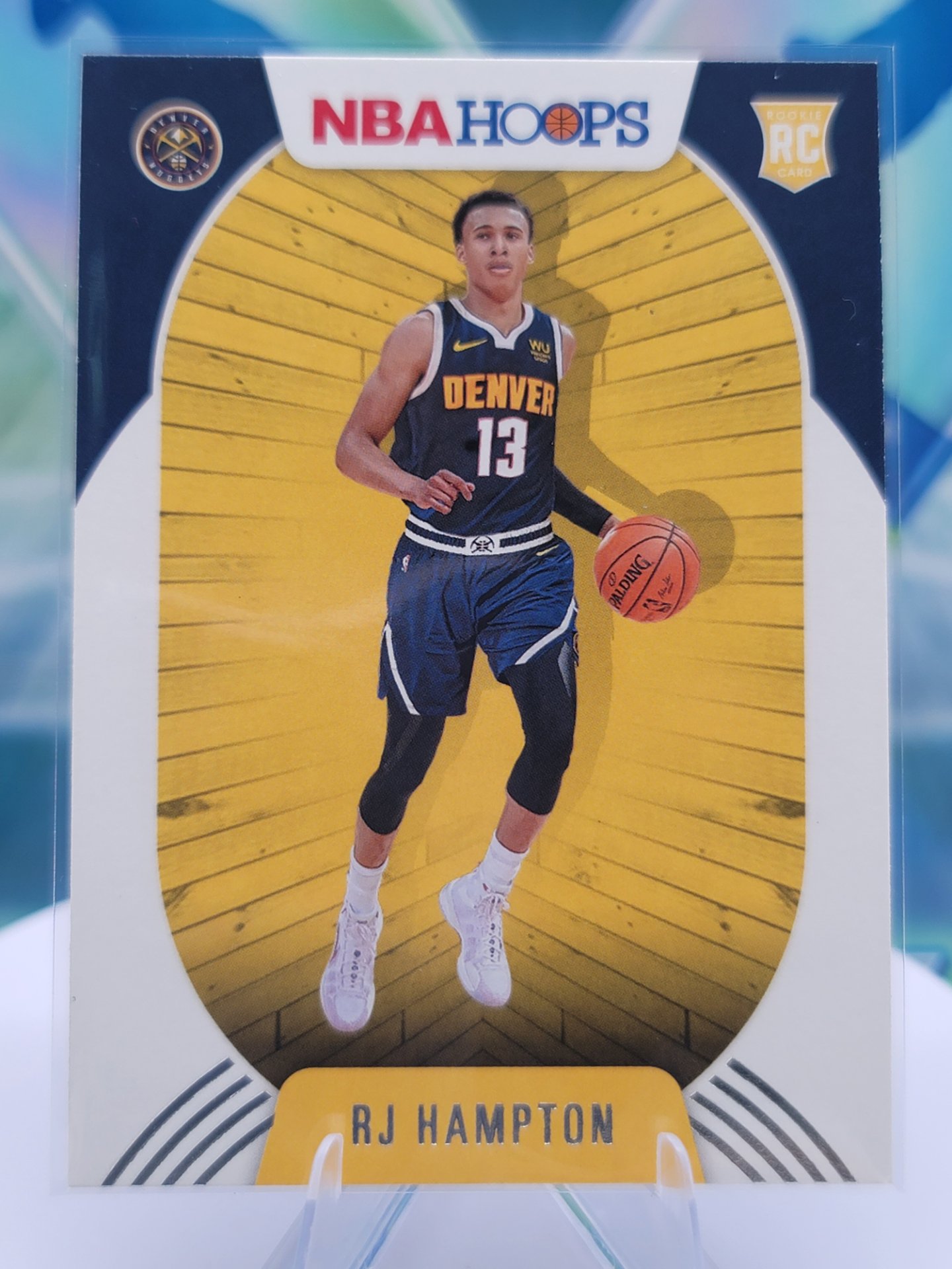 2021 Panini NBA Hoops Rj Hampton — 2021 Panini NBA Hoops Base Rj Hampton Rookie