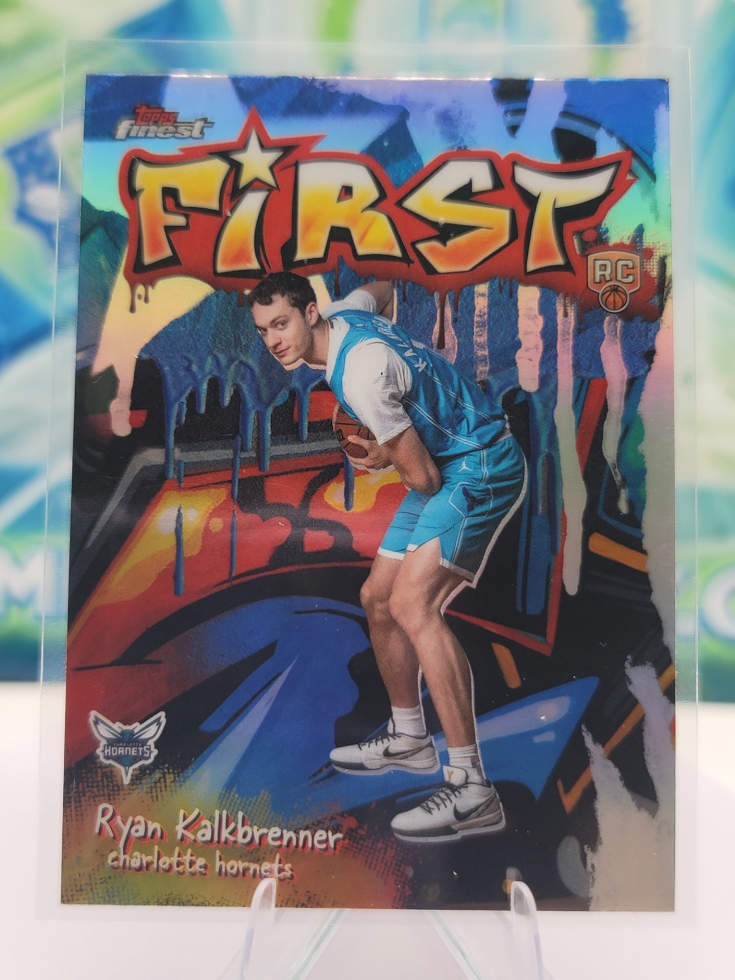 2026 Topps Topps Finest Ryan Kalkbrenner — 2026 Topps Topps Finest First Refractor Ryan Kalkbrenner Rookie