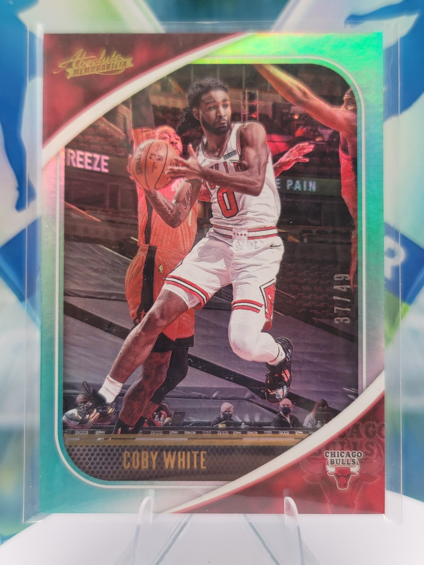 2021 Panini Absolute Memorabilia Coby White — 2021 Panini Absolute Memorabilia Base Coby White #37 of 49