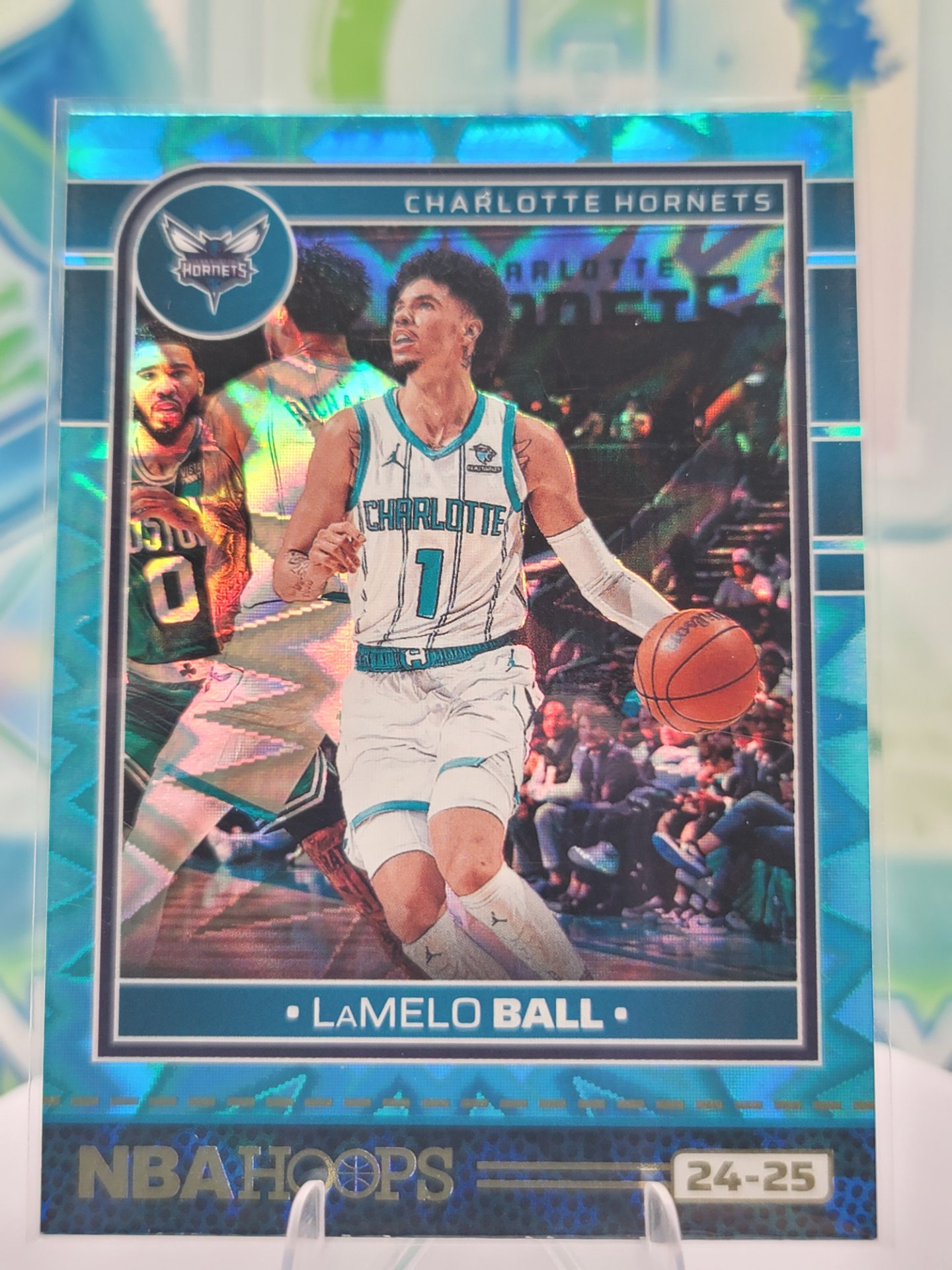 2025 Panini NBA Hoops Lamelo Ball — 2025 Panini NBA Hoops Lazer Lamelo Ball