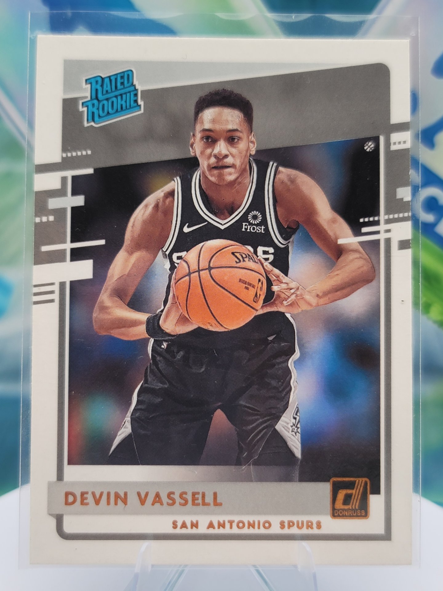 2021 Panini Donruss Devin Vassell — 2021 Panini Donruss Rated Rookies Devin Vassell Rookie