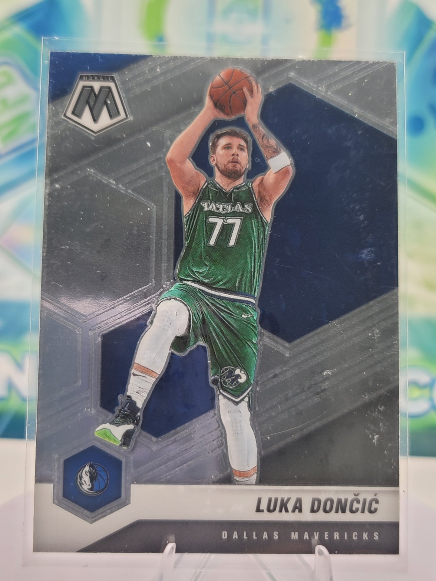 2021 Panini Mosaic Luka Doncic — 2021 Panini Mosaic Base Luka Doncic