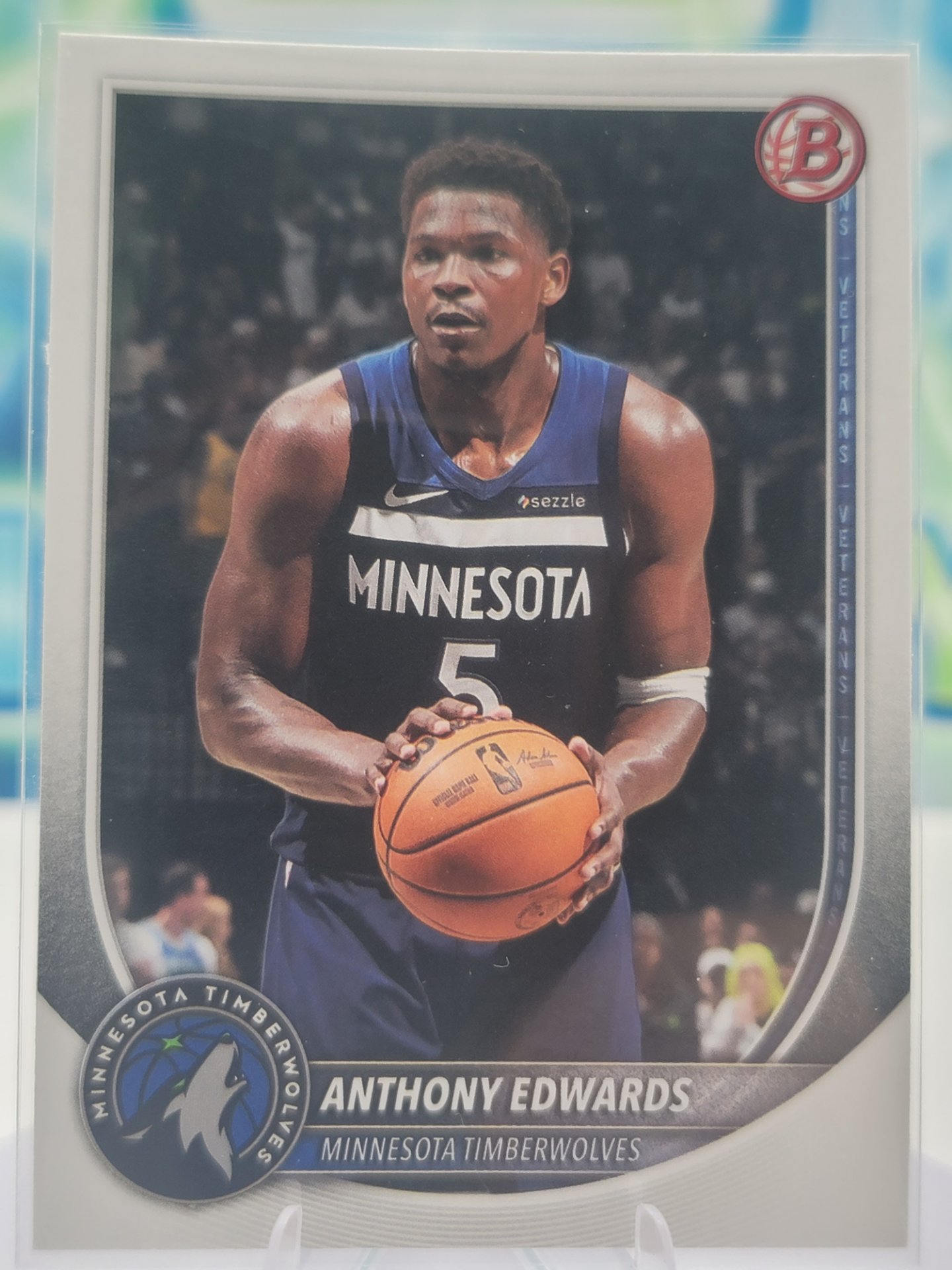 2025 Topps Bowman Anthony Edwards — 2025 Topps Bowman Anthony Edwards