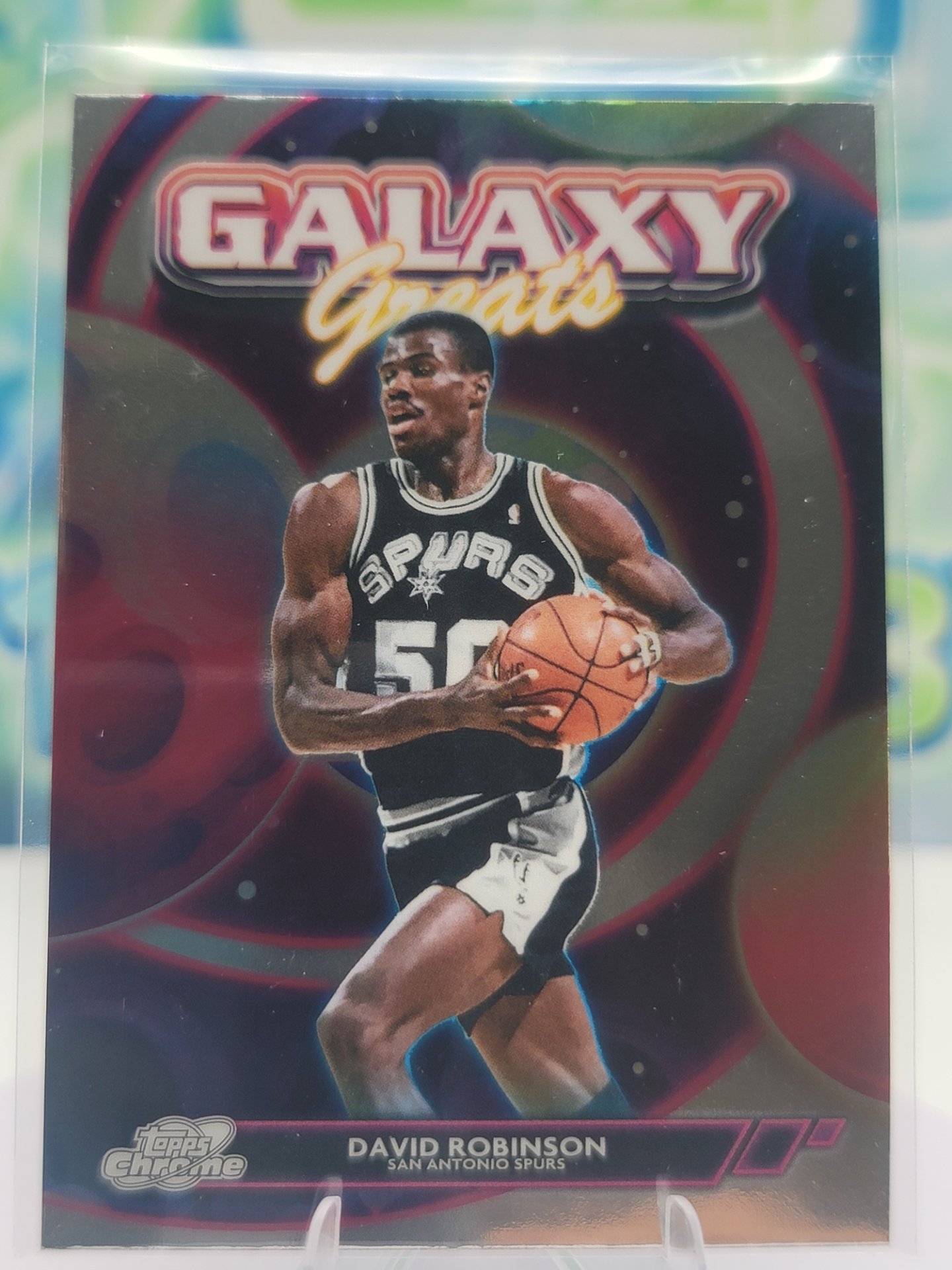 2026 Topps Cosmic Chrome David Robinson — 2026 Topps Cosmic Chrome Galaxy Greats David Robinson