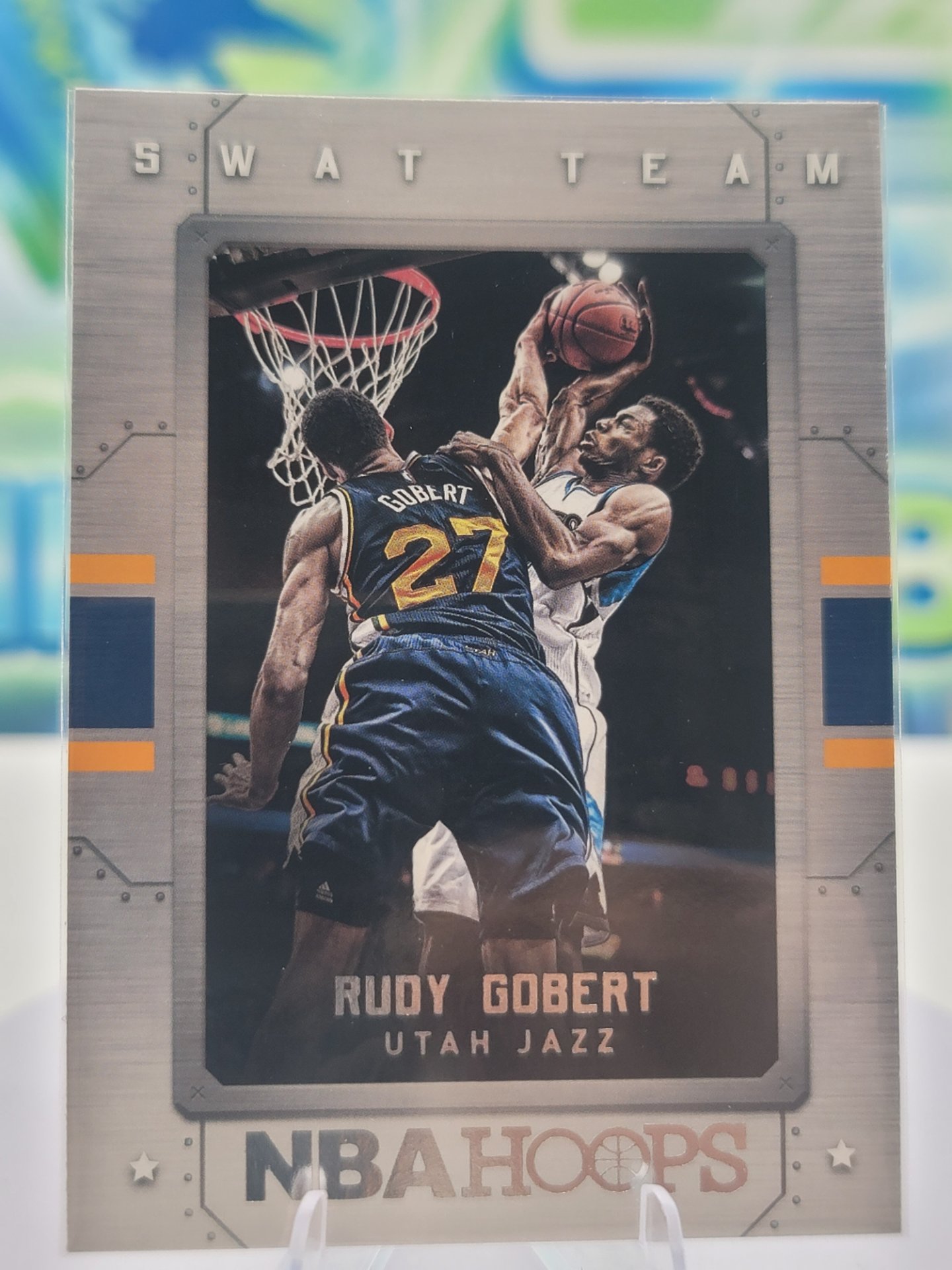 2016 Panini NBA Hoops Rudy Gobert — 2016 Panini NBA Hoops Swat Team Rudy Gobert