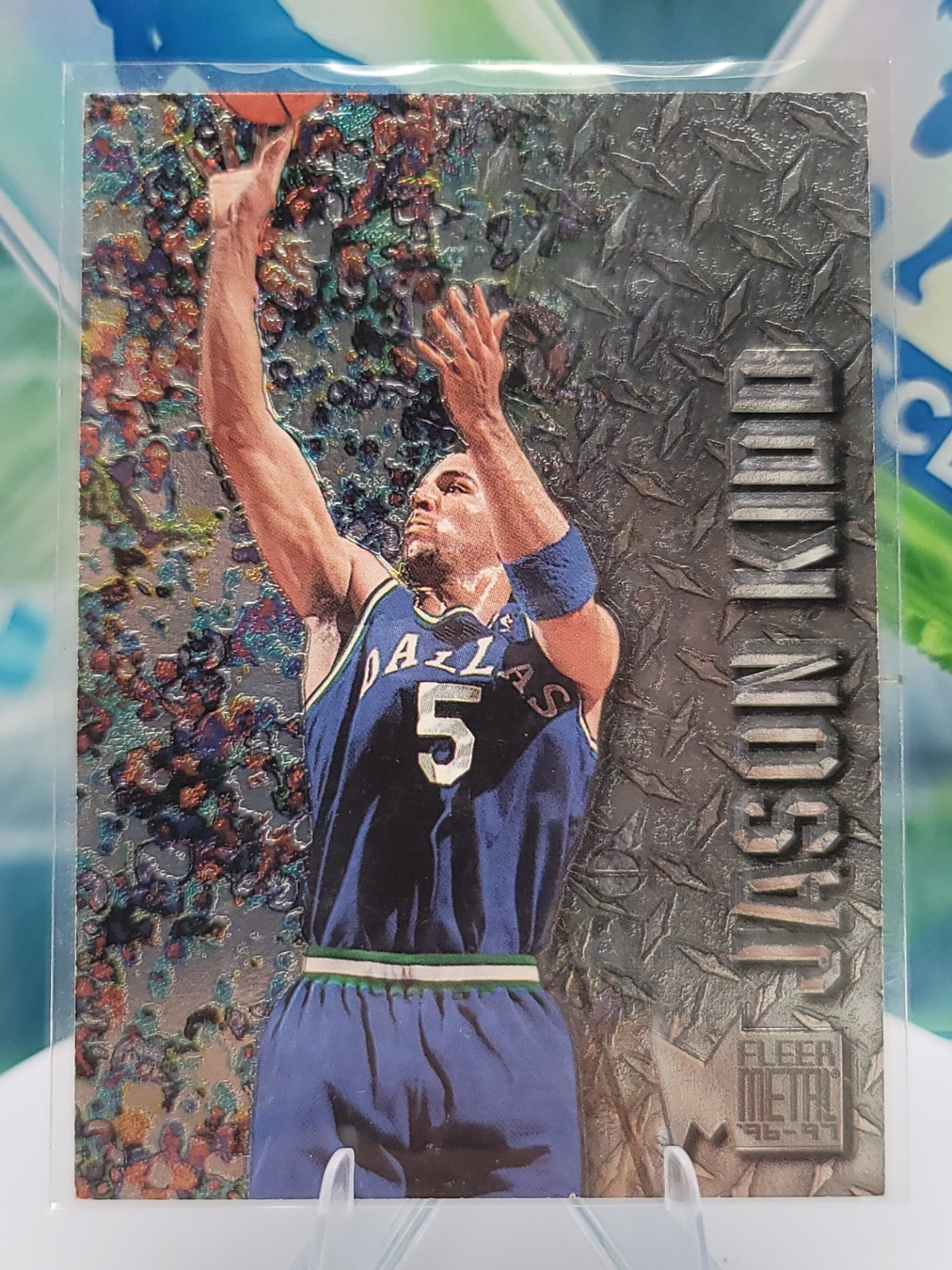 1997 Fleer Metal Jason Kidd — 1997 Fleer Metal Base Jason Kidd