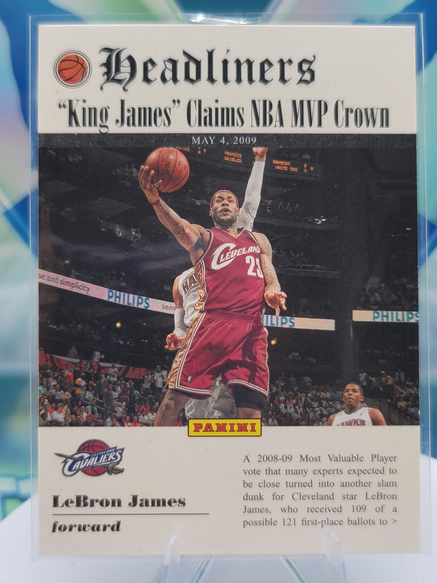 2009 Panini Panini Flagship LeBron James — 2009 Panini Panini Flagship Headliners LeBron James