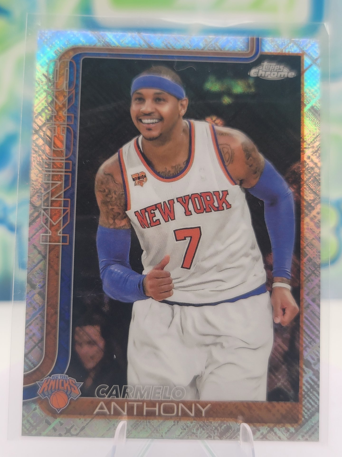 2025 Topps Topps Chrome Carmelo Anthony  — 2025 Topps Topps Chrome Skylight Carmelo Anthony