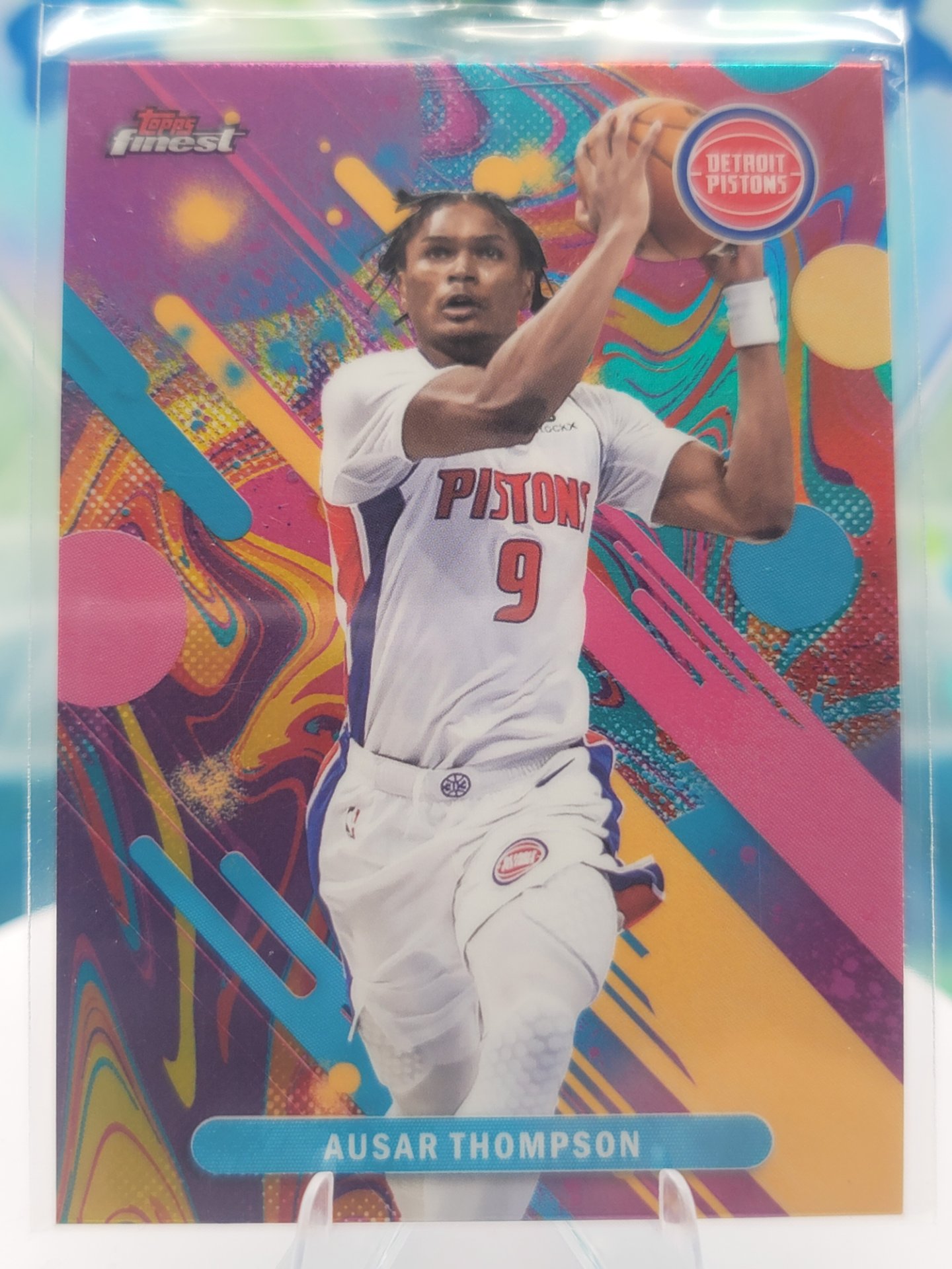 2026 Topps Topps Finest Ausar Thompson — 2026 Topps Topps Finest Common Oil Spill Ausar Thompson