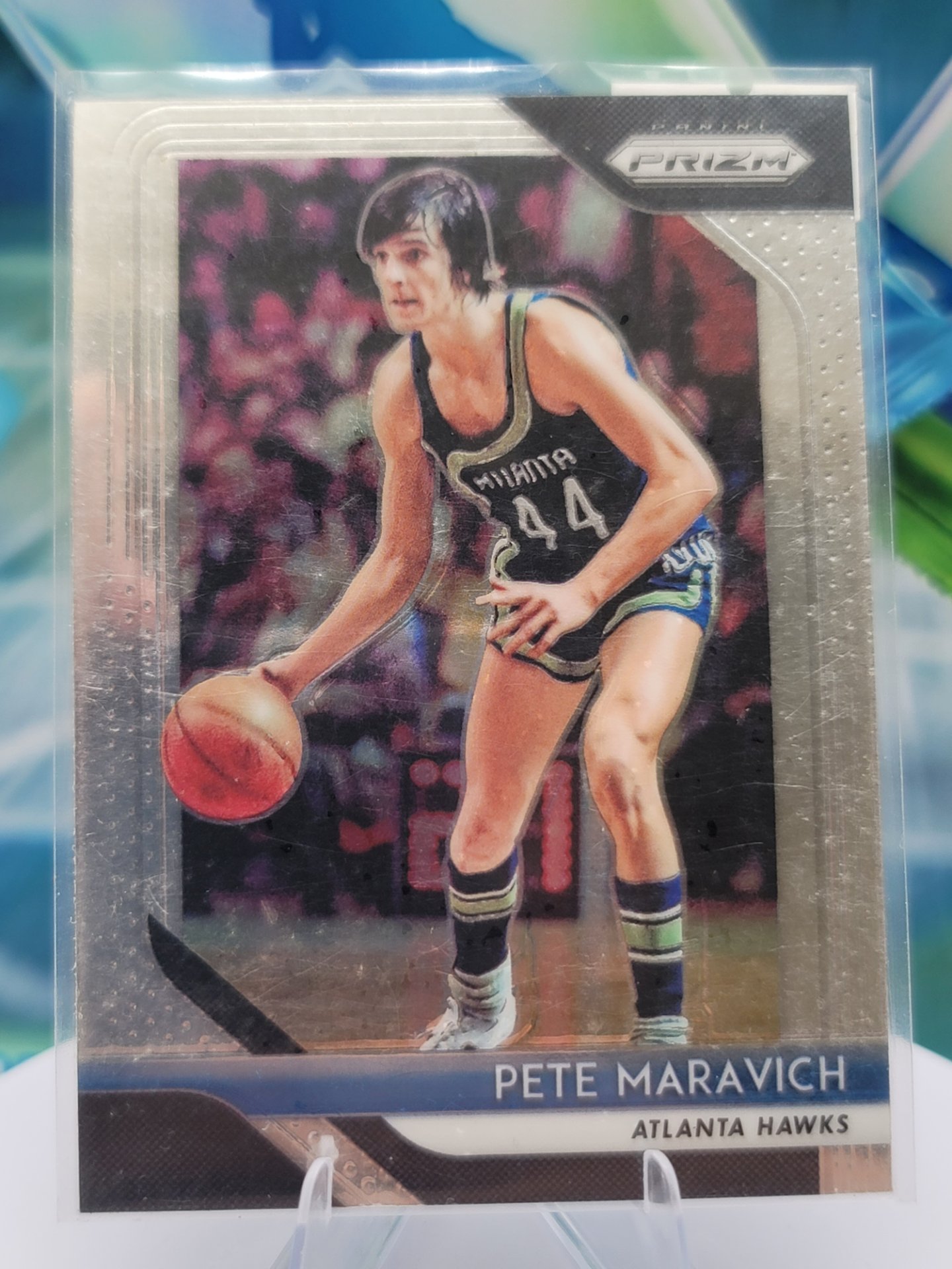 2019 Panini Prizm Pete Maravich — 2019 Panini Prizm Base Pete Maravich