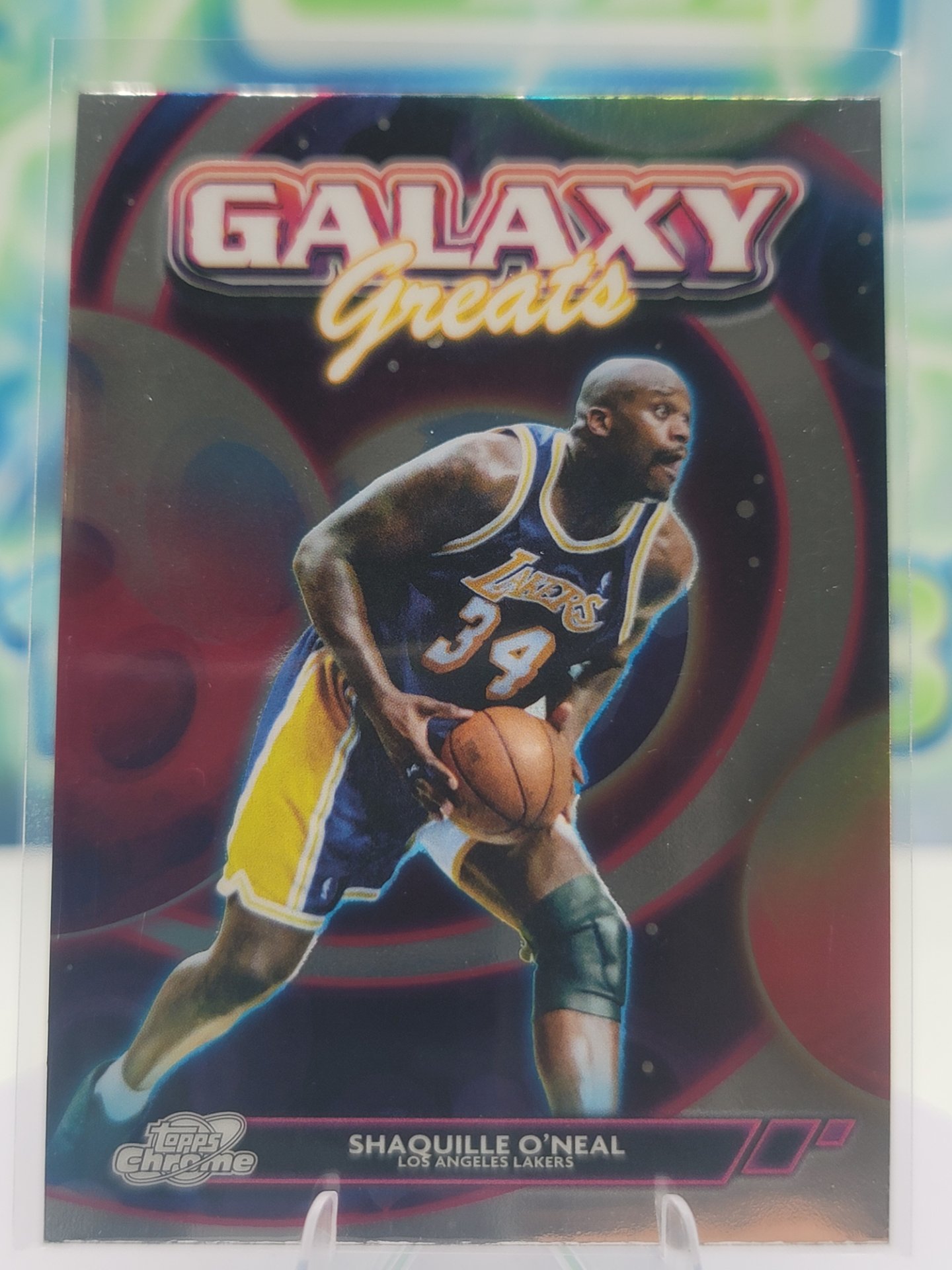 2026 Topps Cosmic Chrome Shaquille O'Neal — 2026 Topps Cosmic Chrome Galaxy Greats Shaquille O'Neal