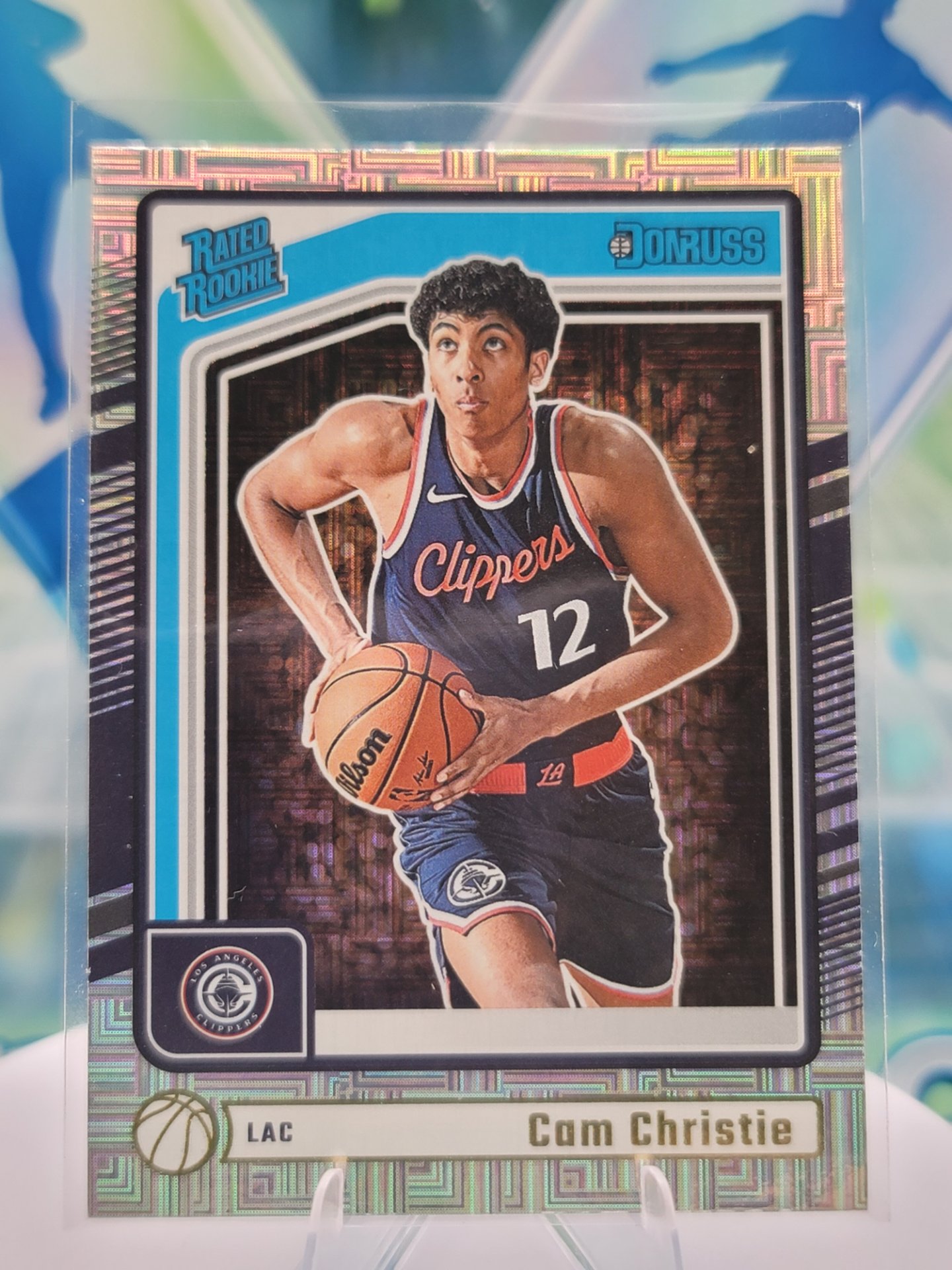 2025 Panini Donruss Cam Christie — 2025 Panini Donruss Rated Rookies Mojo Refractor Cam Christie Rookie