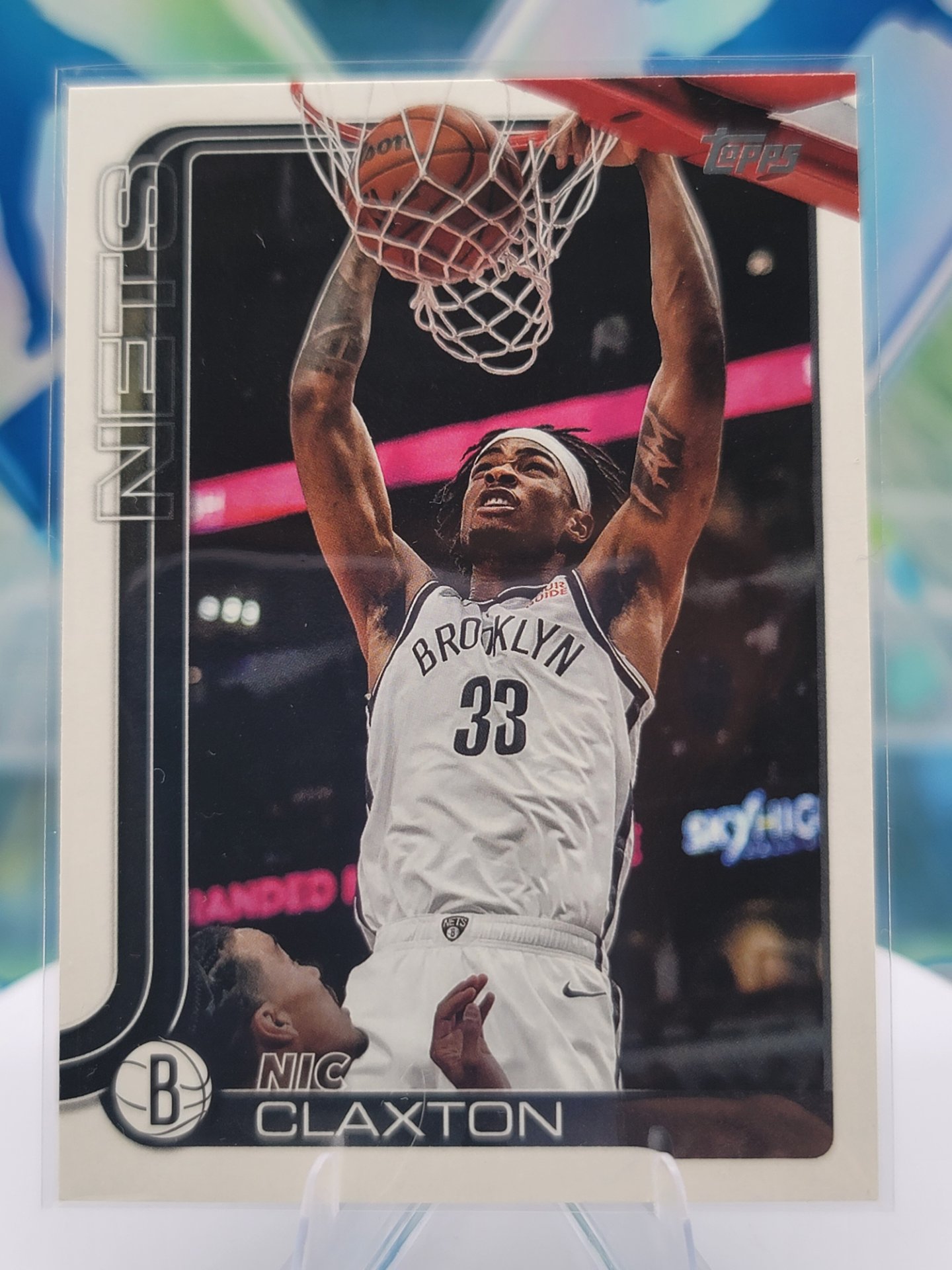 2025 Topps Topps Flagship Nicolas Claxton — 2025 Topps Topps Flagship Base Nicolas Claxton