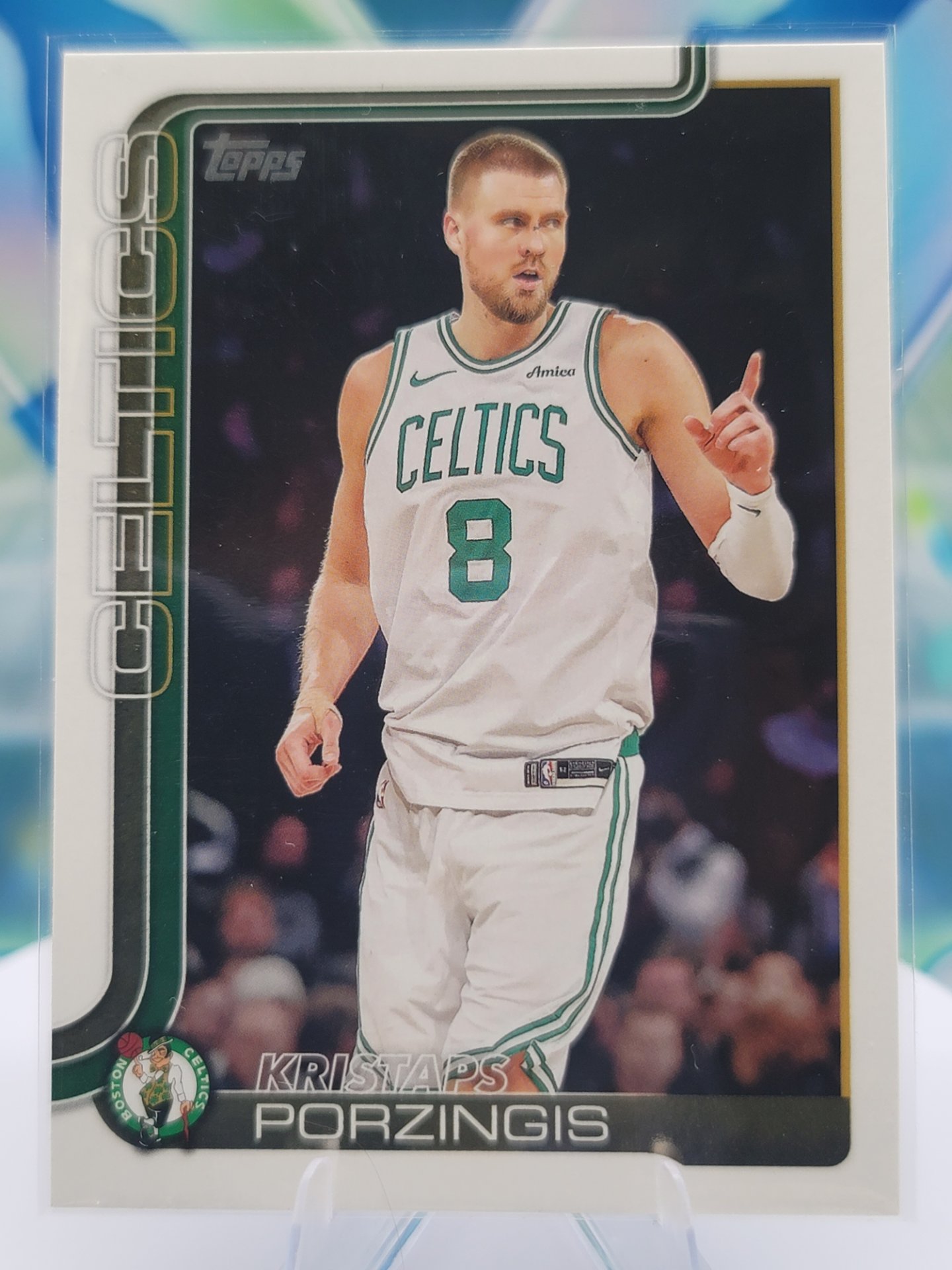 2025 Topps Topps Flagship Kristaps Porzingis — 2025 Topps Topps Flagship Base Kristaps Porzingis