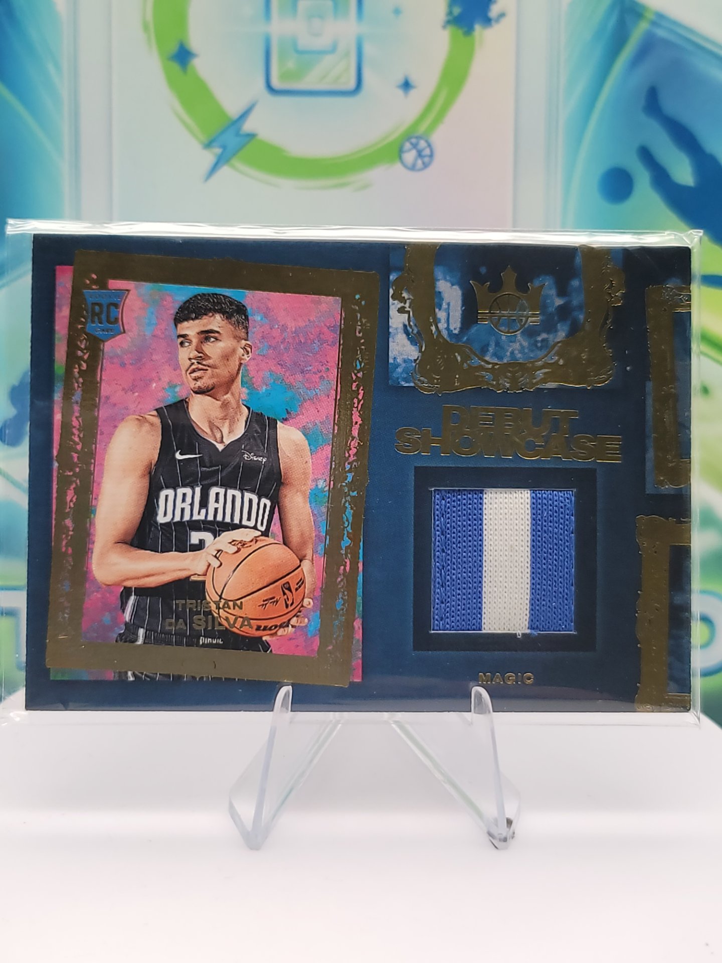 2025 Panini Court Kings Tristan Da Silva — 2025 Panini Court Kings Debut Showcase Patch Tristan Da Silva Rookie Patch/Memorabilia