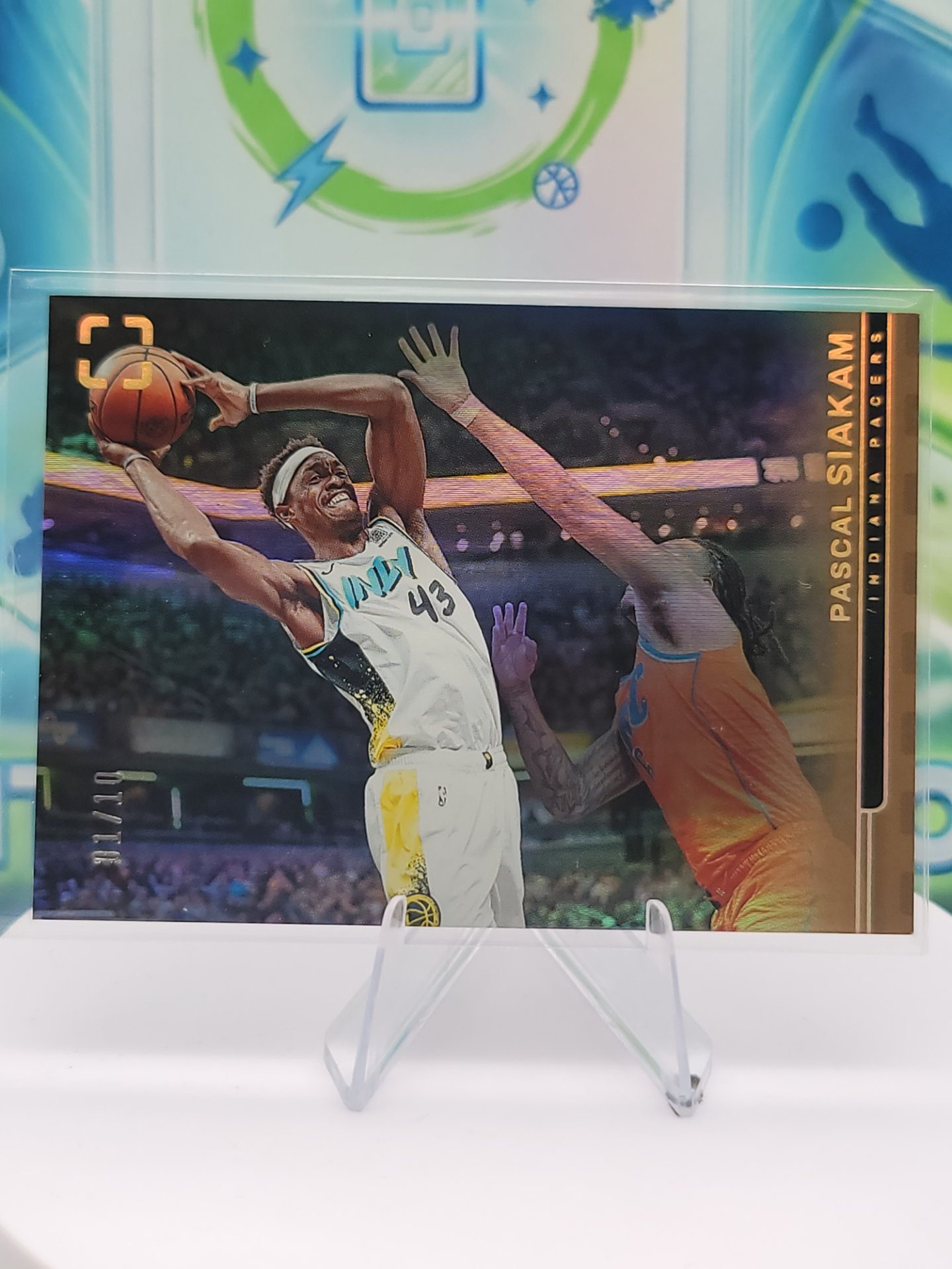 2025 Panini Photogenic Pascal Siakam — 2025 Panini Photogenic Refractor Pascal Siakam #1 of 10