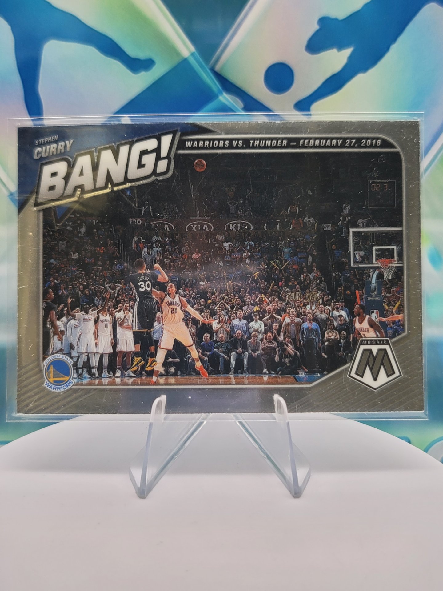 2021 Panini Mosaic Stephen Curry — 2021 Panini Mosaic Bang! Stephen Curry