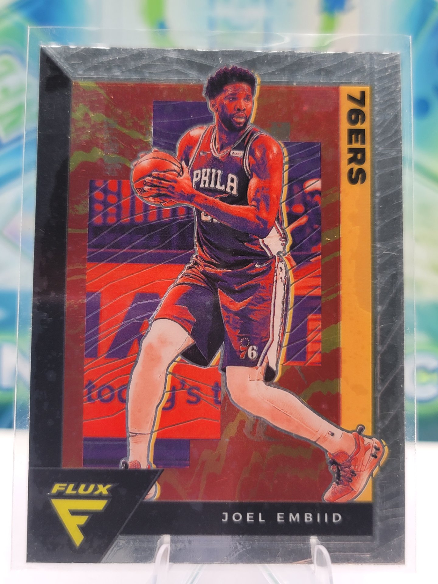2021 Panini Flux Joel Embiid — 2021 Panini Flux Base Joel Embiid
