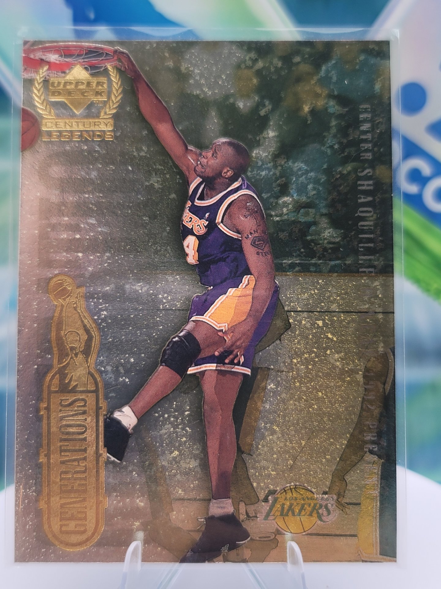 1999 Upper Deck Century Legends Shaquille O'neal/Wilt Chamberlain — 1999 Upper Deck Century Legends Base Shaquille O'neal/Wilt Chamberlain
