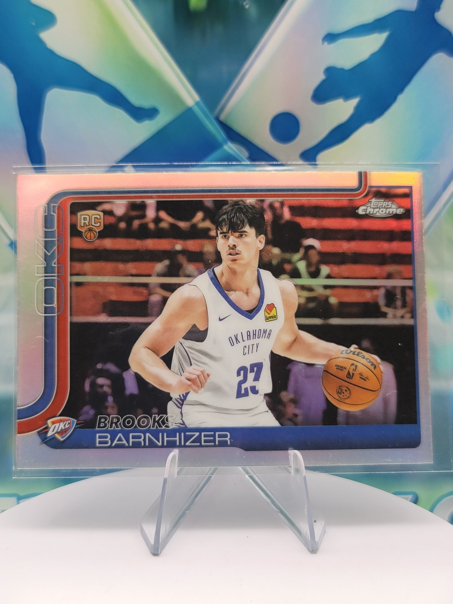 2025 Topps Topps Chrome Brooks Barnhizer — 2025 Topps Topps Chrome Refractor Brooks Barnhizer Rookie