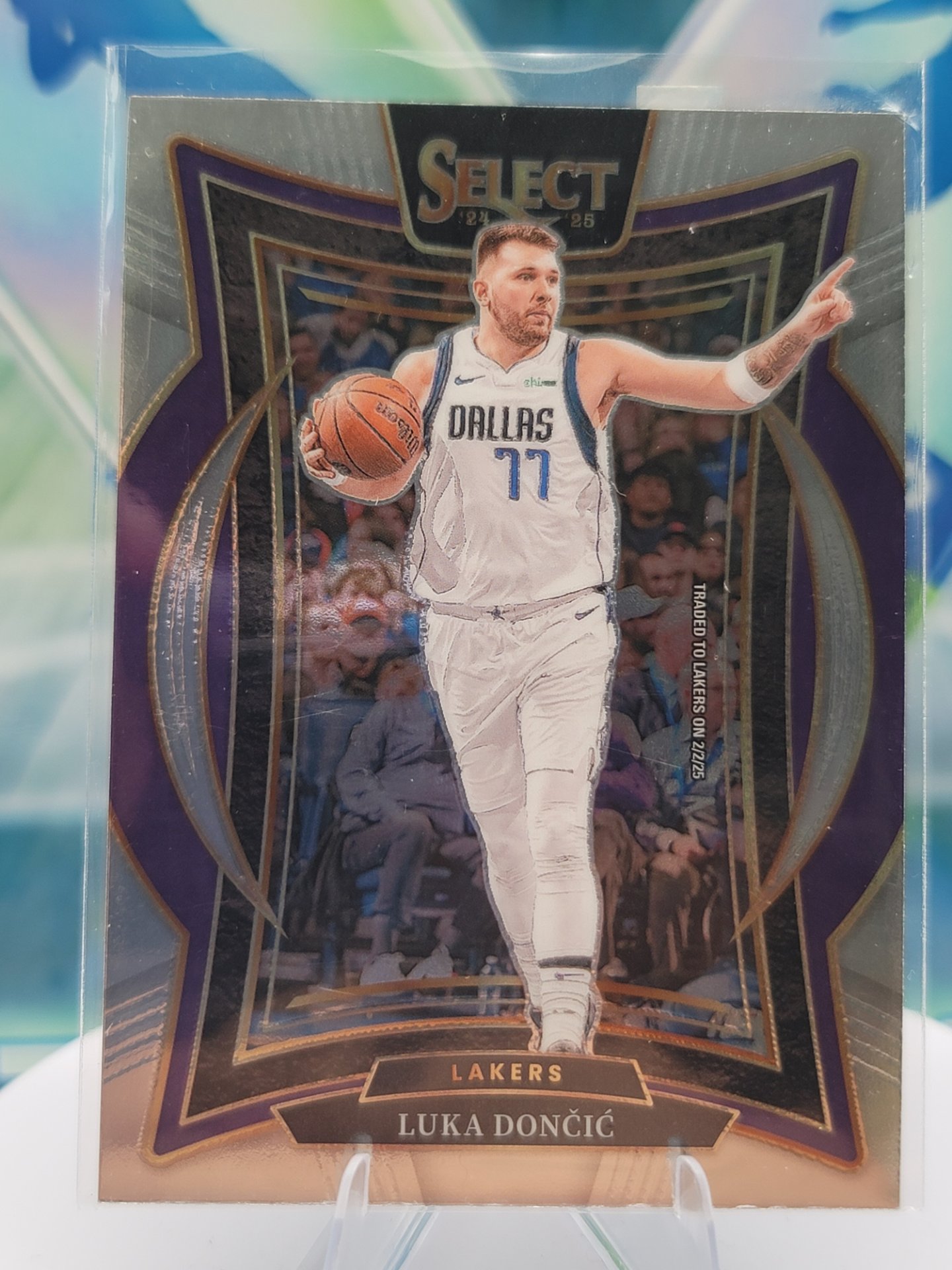 2025 Panini Select Luka Doncic — 2025 Panini Select Concourse Luka Doncic