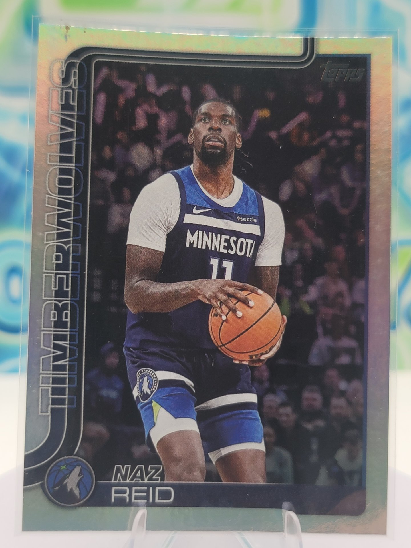 2025 Topps Topps Flagship Naz Reid — 2025 Topps Topps Flagship Refractor Naz Reid