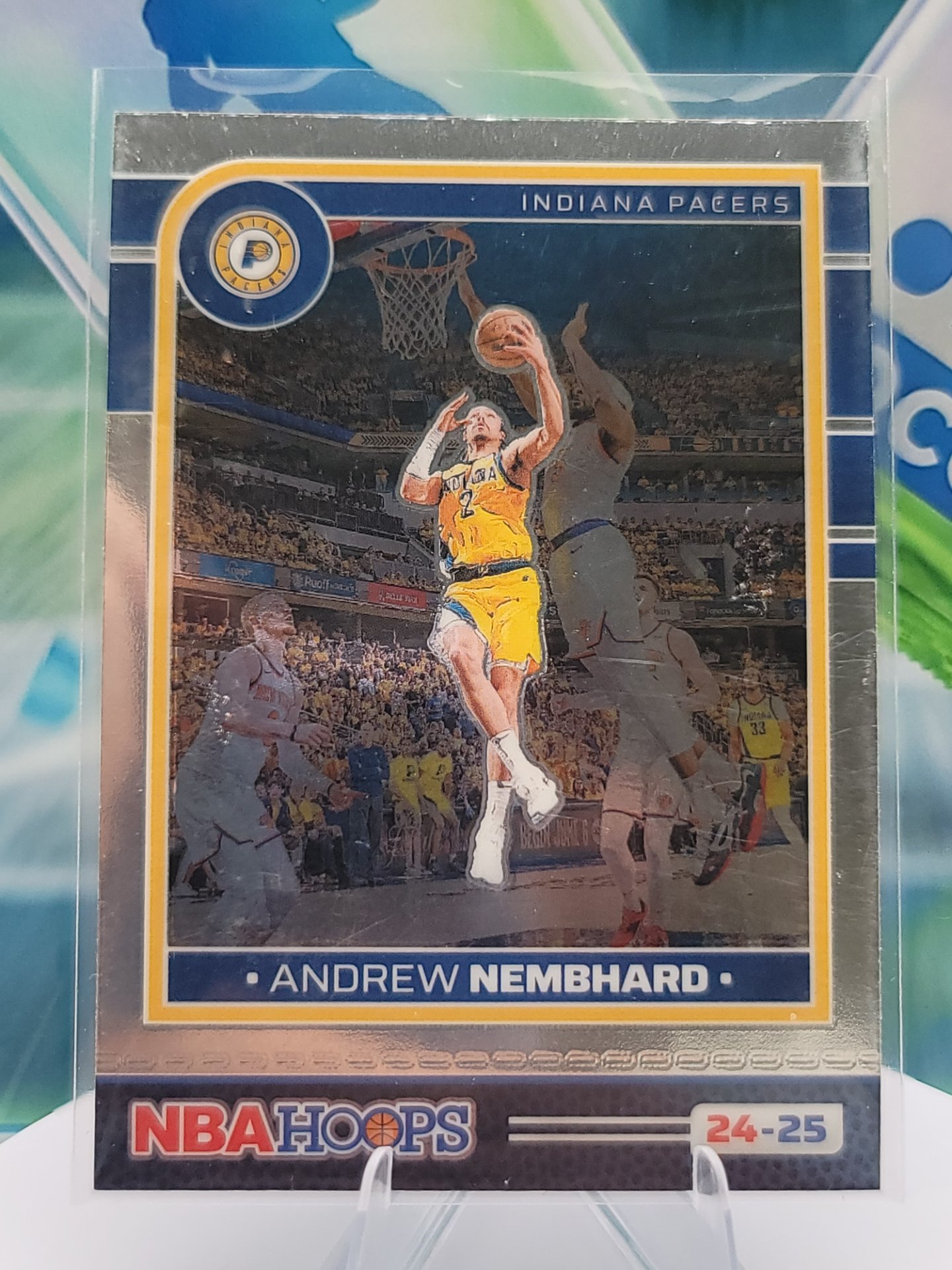 2025 Panini NBA Hoops Andrew Nembhard — 2025 Panini NBA Hoops Silver Andrew Nembhard