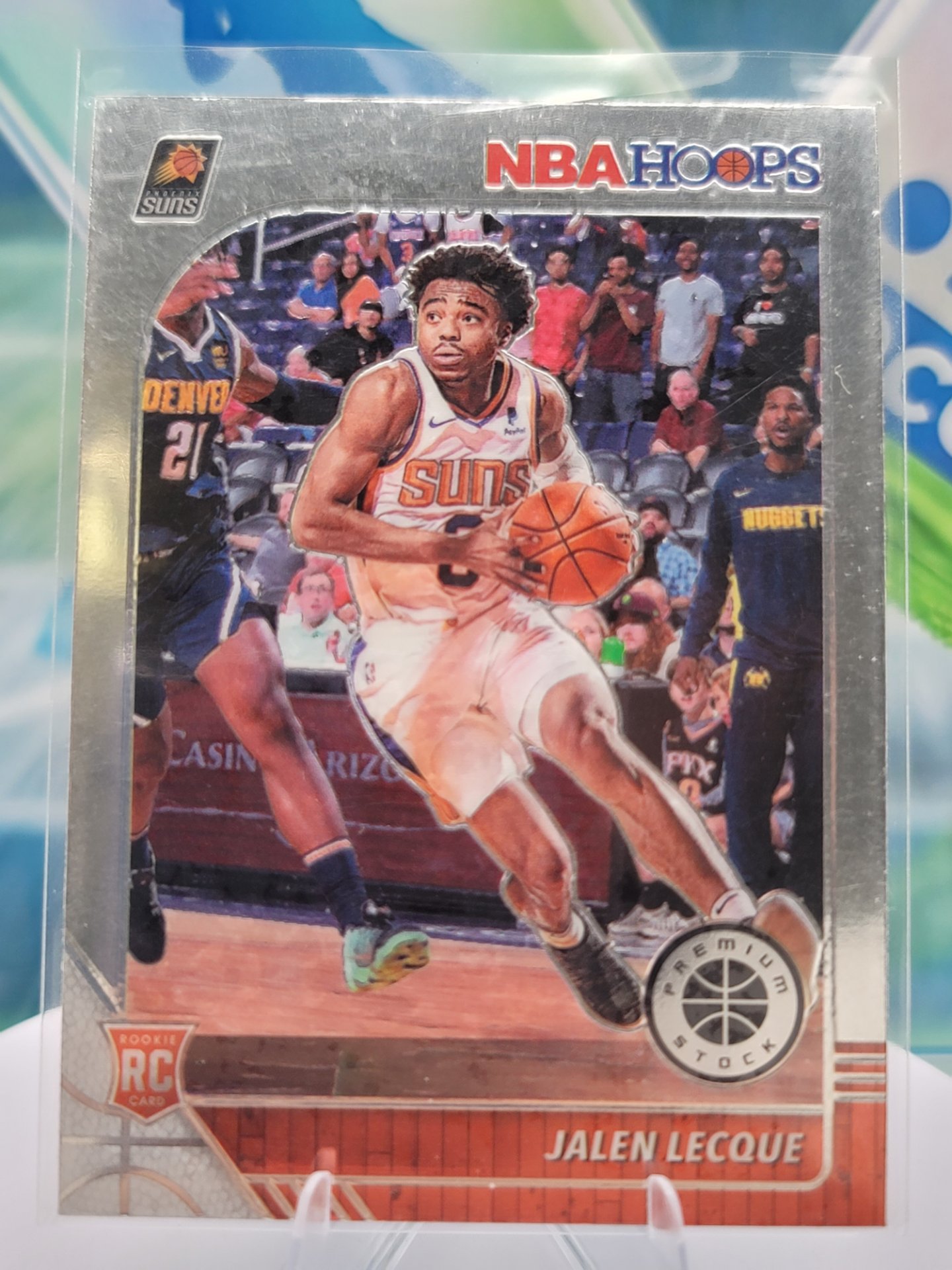 2020 Panini NBA Hoops Jalen Lecque — 2020 Panini NBA Hoops Premium Stock Jalen Lecque Rookie