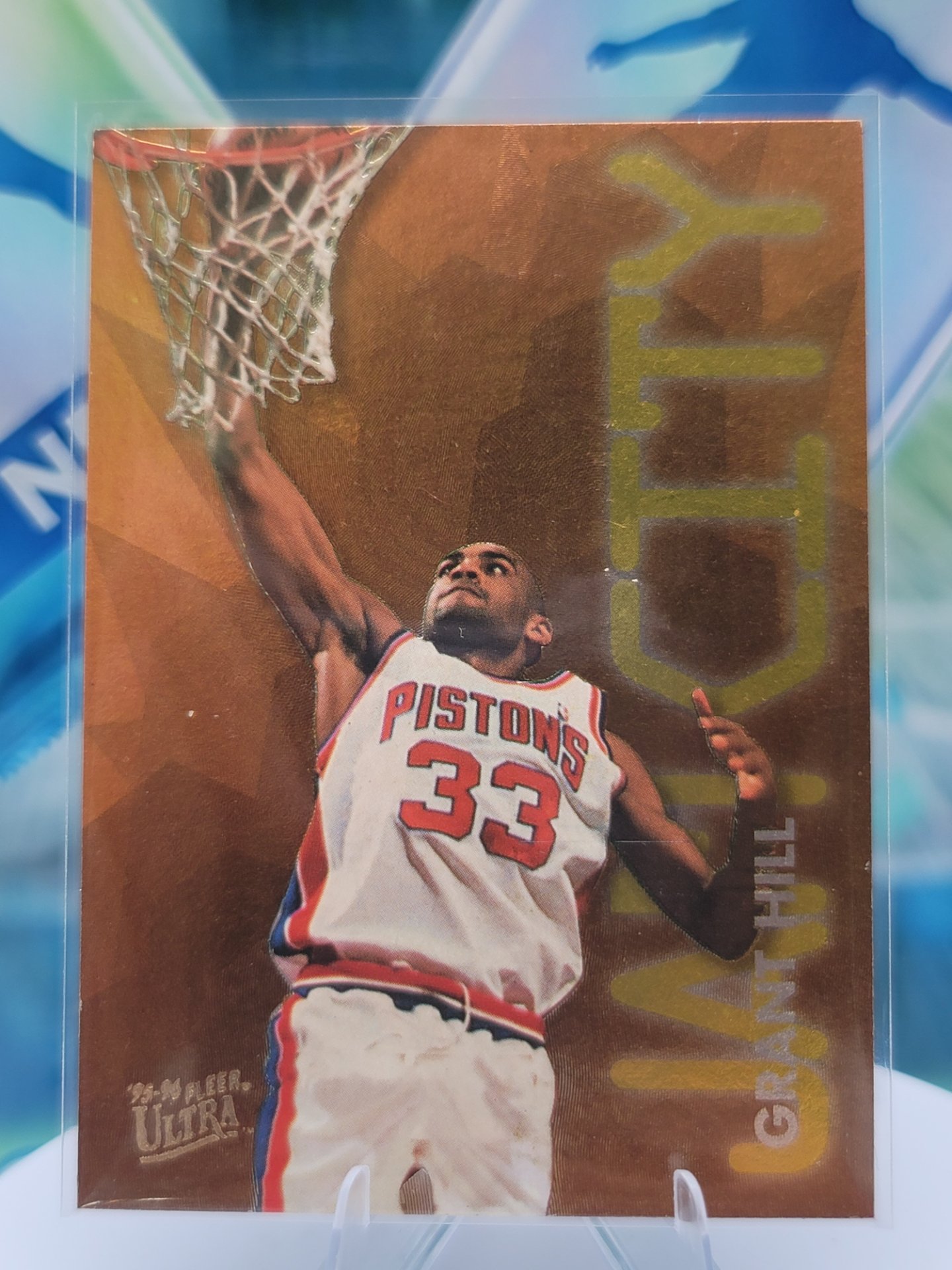 1996 Fleer Ultra Grant Hill — 1996 Fleer Ultra Jam City Grant Hill