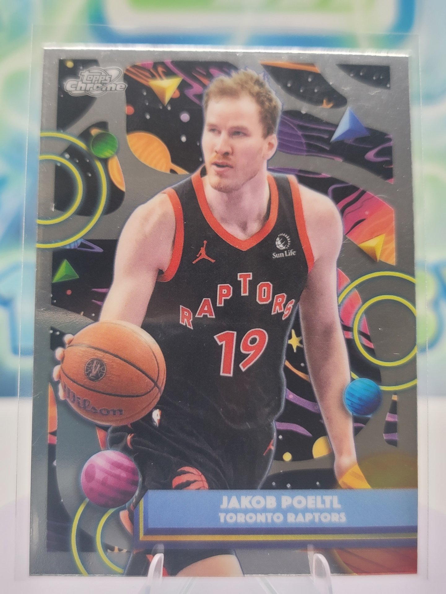 2026 Topps Cosmic Chrome Jakob Poeltl — 2026 Topps Cosmic Chrome Jakob Poeltl