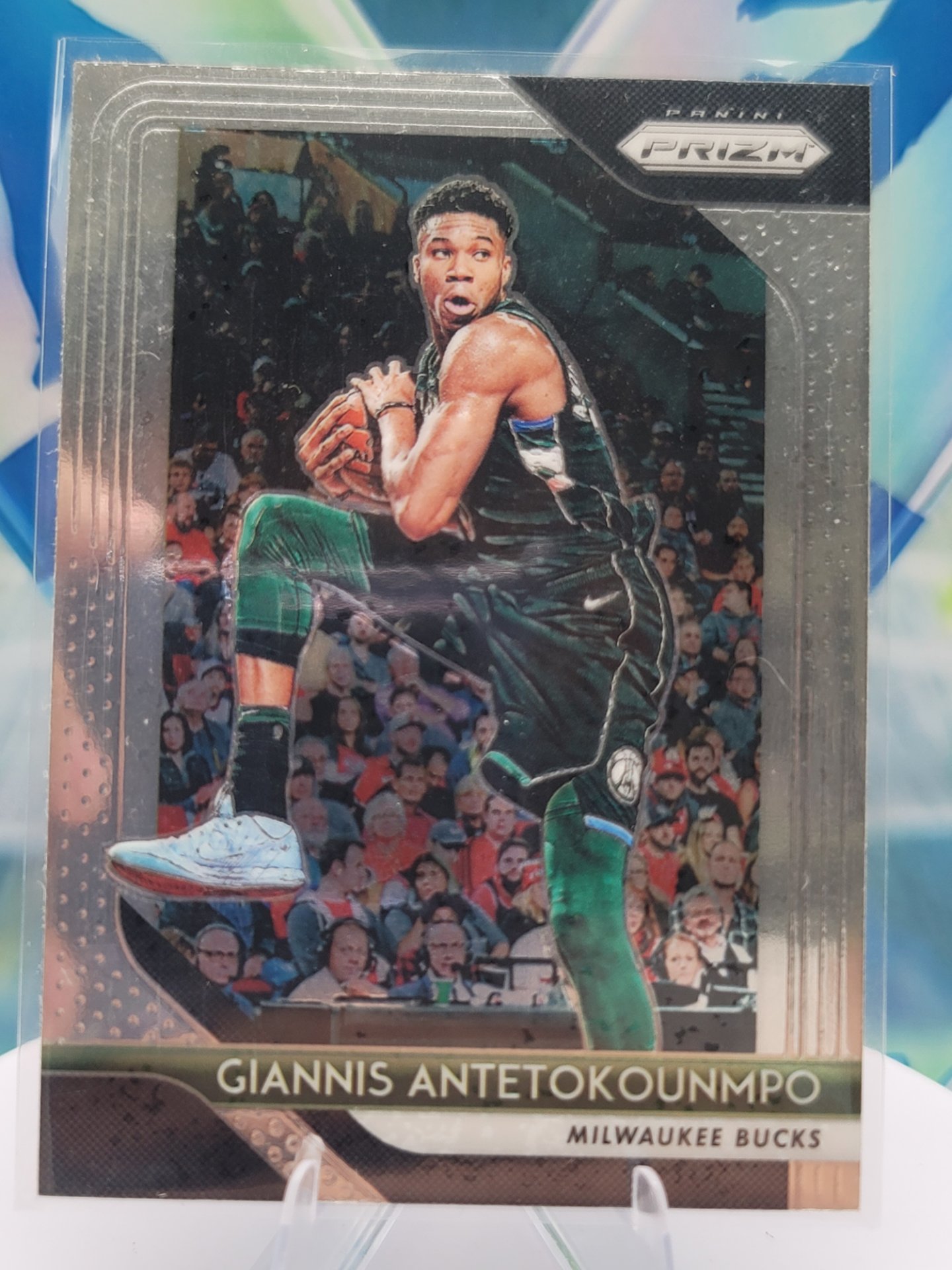 2019 Panini Prizm Giannis Antetokounmpo — 2019 Panini Prizm Base Giannis Antetokounmpo