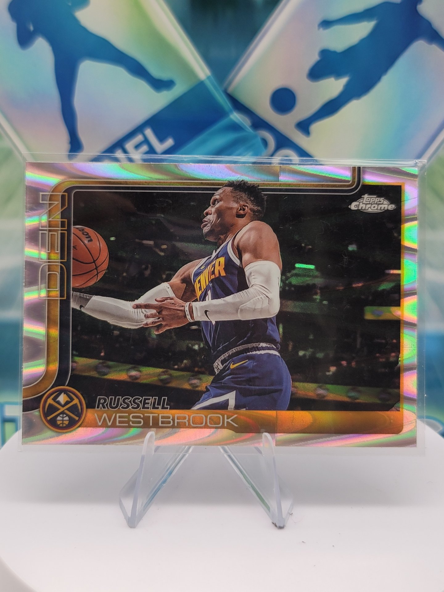 2025 Topps Topps Chrome Russell Westbrook — 2025 Topps Topps Chrome Raywave Russell Westbrook