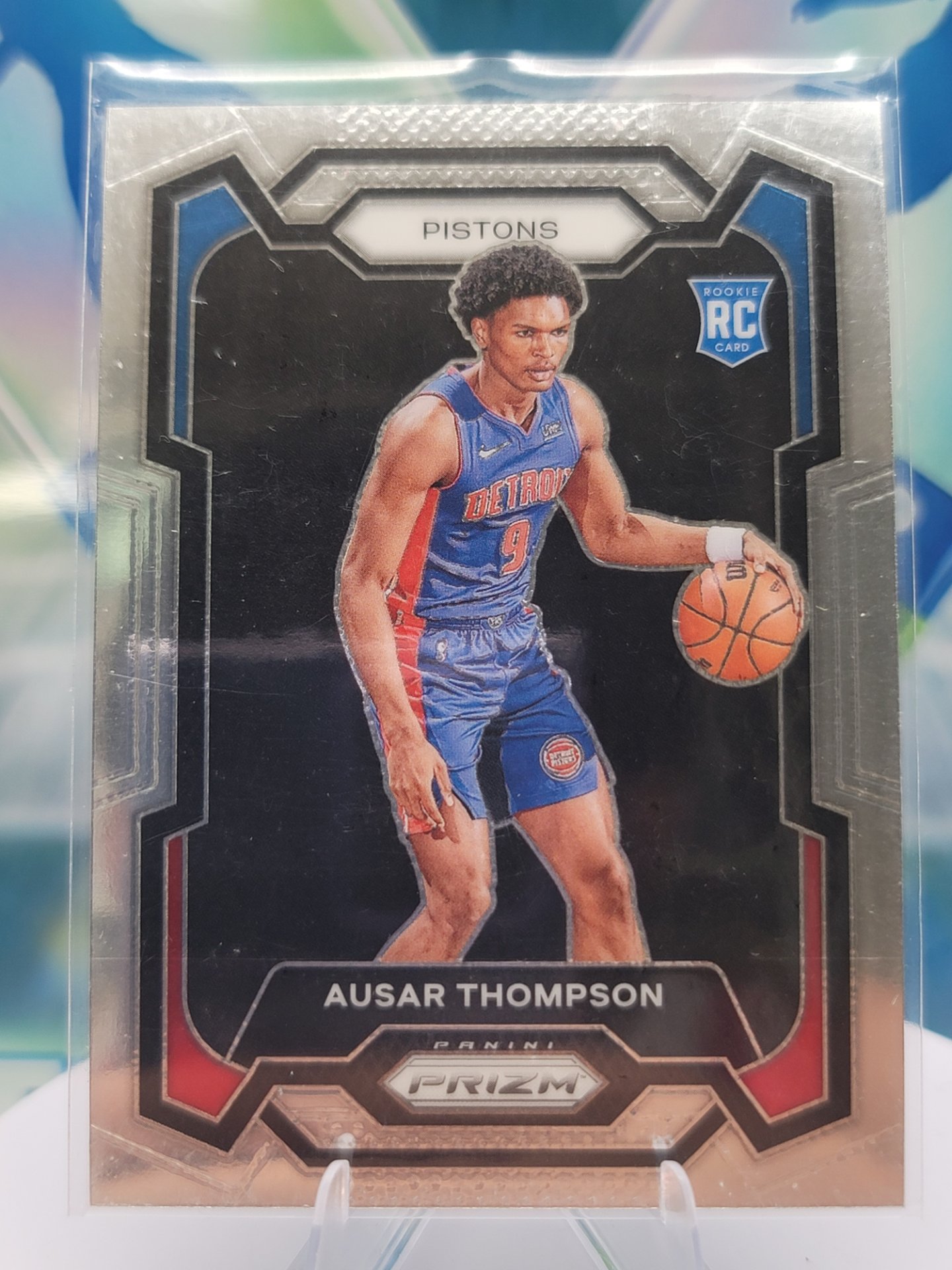 2024 Panini Prizm Ausar Thompson — 2024 Panini Prizm Base Ausar Thompson Rookie